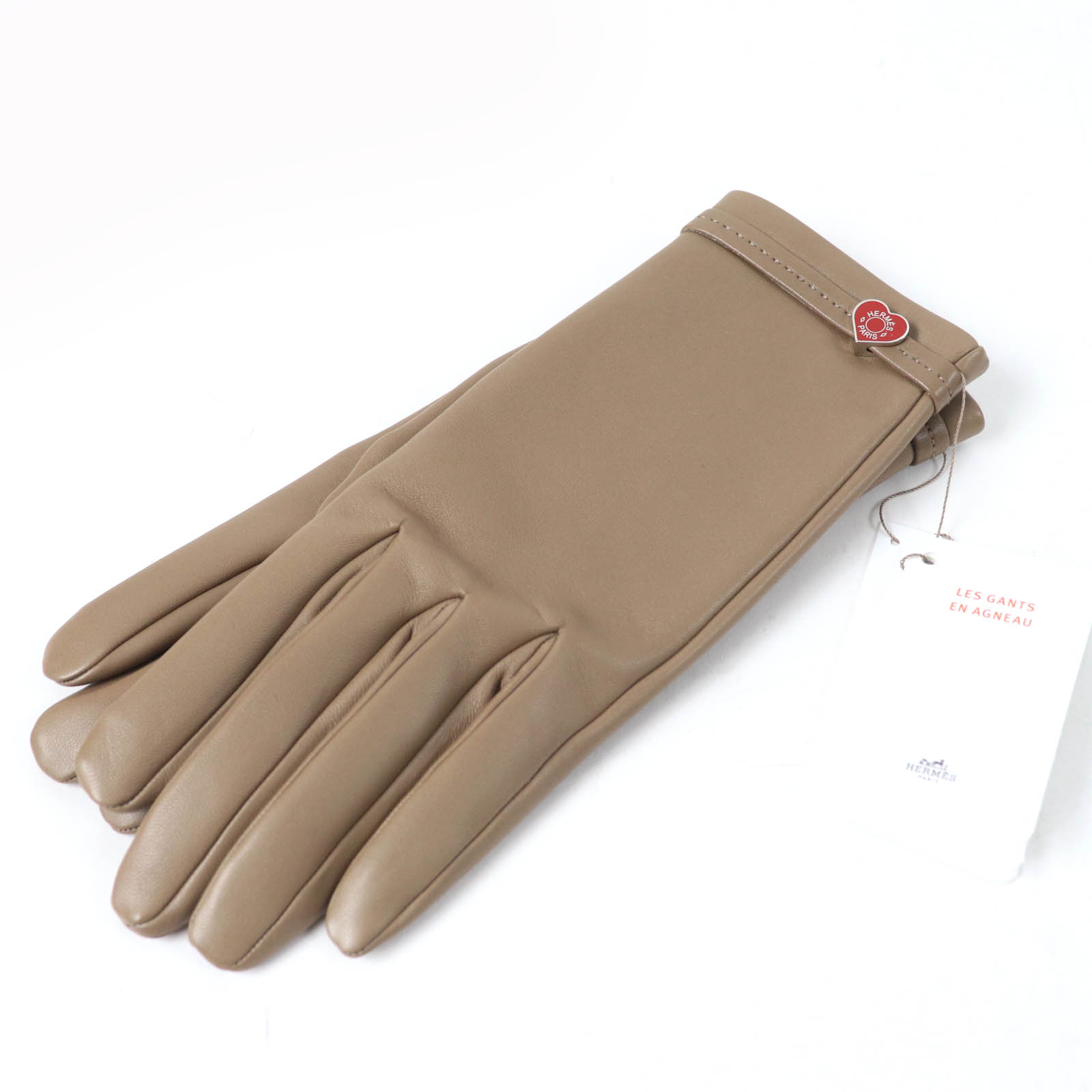 楽天市場】未使用品□HERMES エルメス ラムスキン 裏シルク100