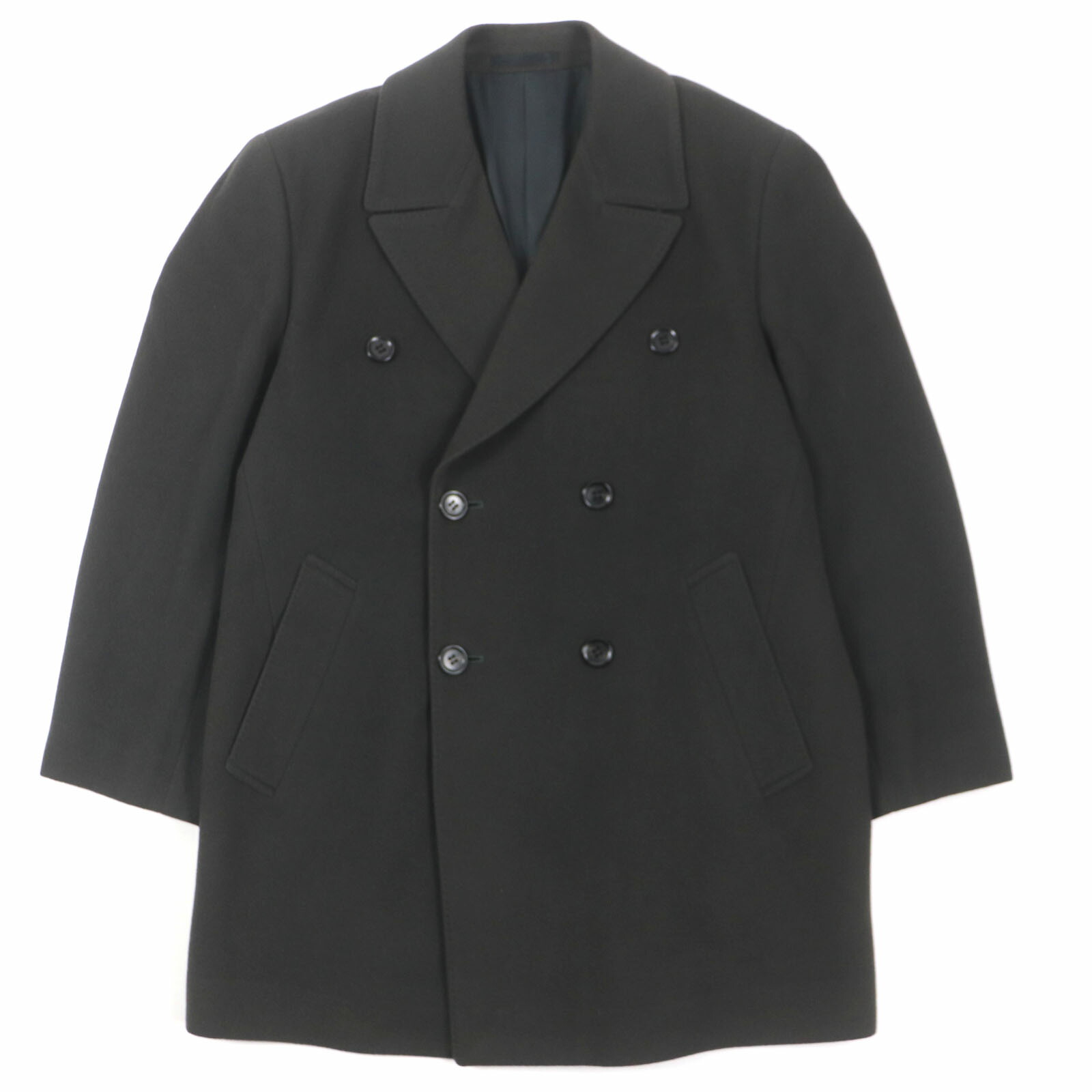 極美品✨クリスチャンディオール　カシミヤ100％　ダブル　チェスターコート　S b3c1936fb26a3545657f1194b02c03