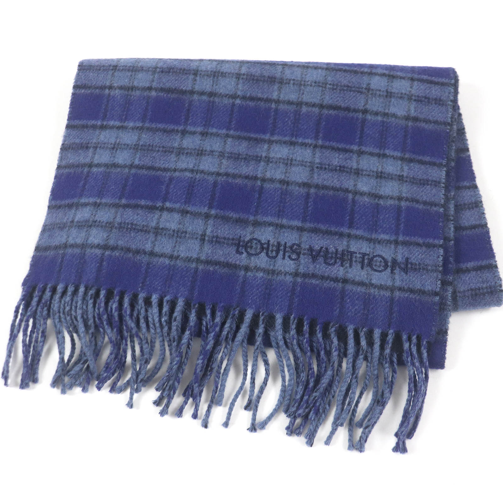 ルイヴィトン マフラー エシャルプ プティ ダミエ・グラフィット LOUIS VUITTON ルイヴィトン マフラー エシャルプ プティ ダミエ