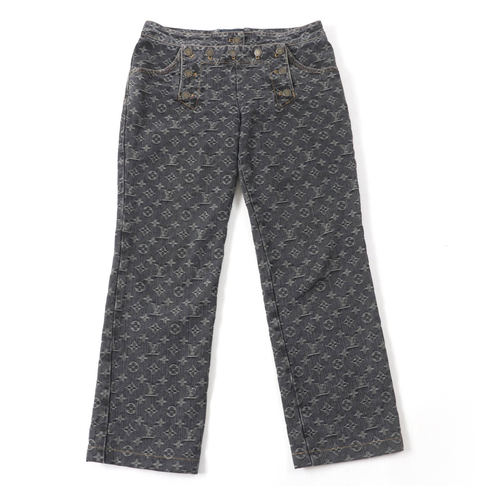 LOUIS VUITTON モノグラム コットン デニムパンツ 34 中古 楽天市場】ルイ・ヴィトン LOUIS VUITTON デニムパンツ パンツ