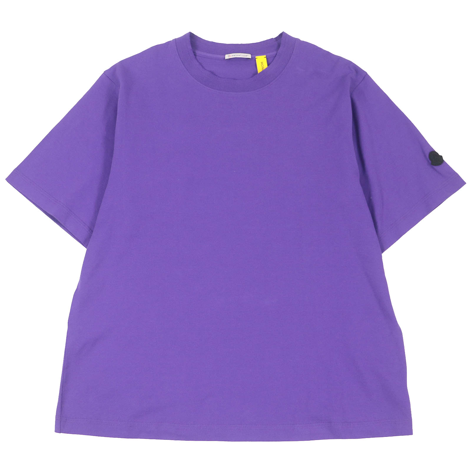 極美品□MONCLER GENIUS 2 モンクレール ジーニアス 2 23SS コットン100％ アリシア・キーズ 自由の女神 半袖Ｔシャツ カットソー パープル XS 正規品 ユニセックス【中古】