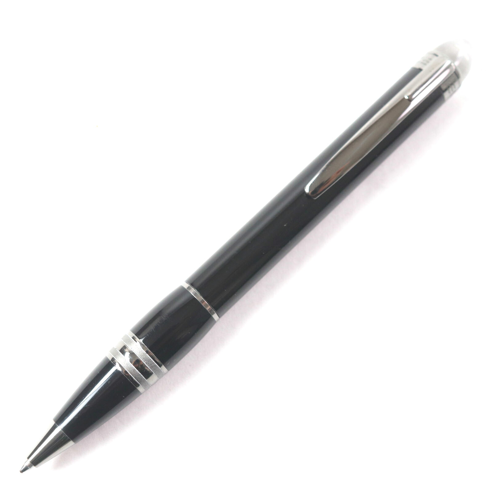 良品▼MONTBLANC モンブラン スターウォーカー ホワイトスター ツイスト式 ボールペン ブラック ガンメタリック ドイツ製 メンズ 筆記確認済み【中古】｜衣類＆ブランドリサイクル GREEN