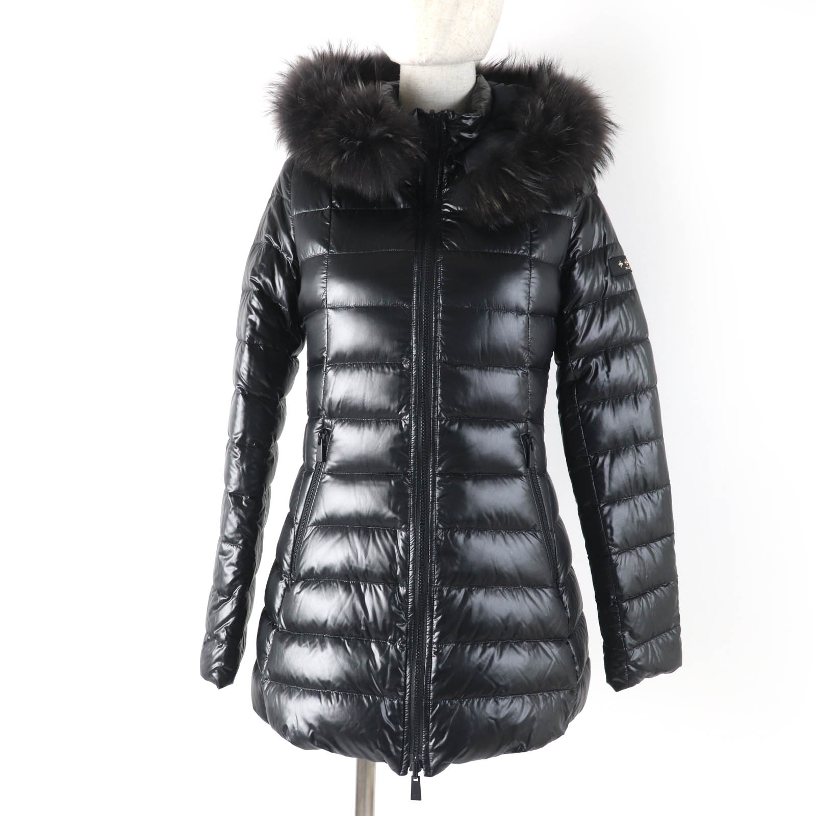 XL大きいサイズ04✨極美品　タトラス　BABILA ダウンコート ブラック TATRAS タトラス バビラ BABILA ダウン ダウンジャケット ダウン