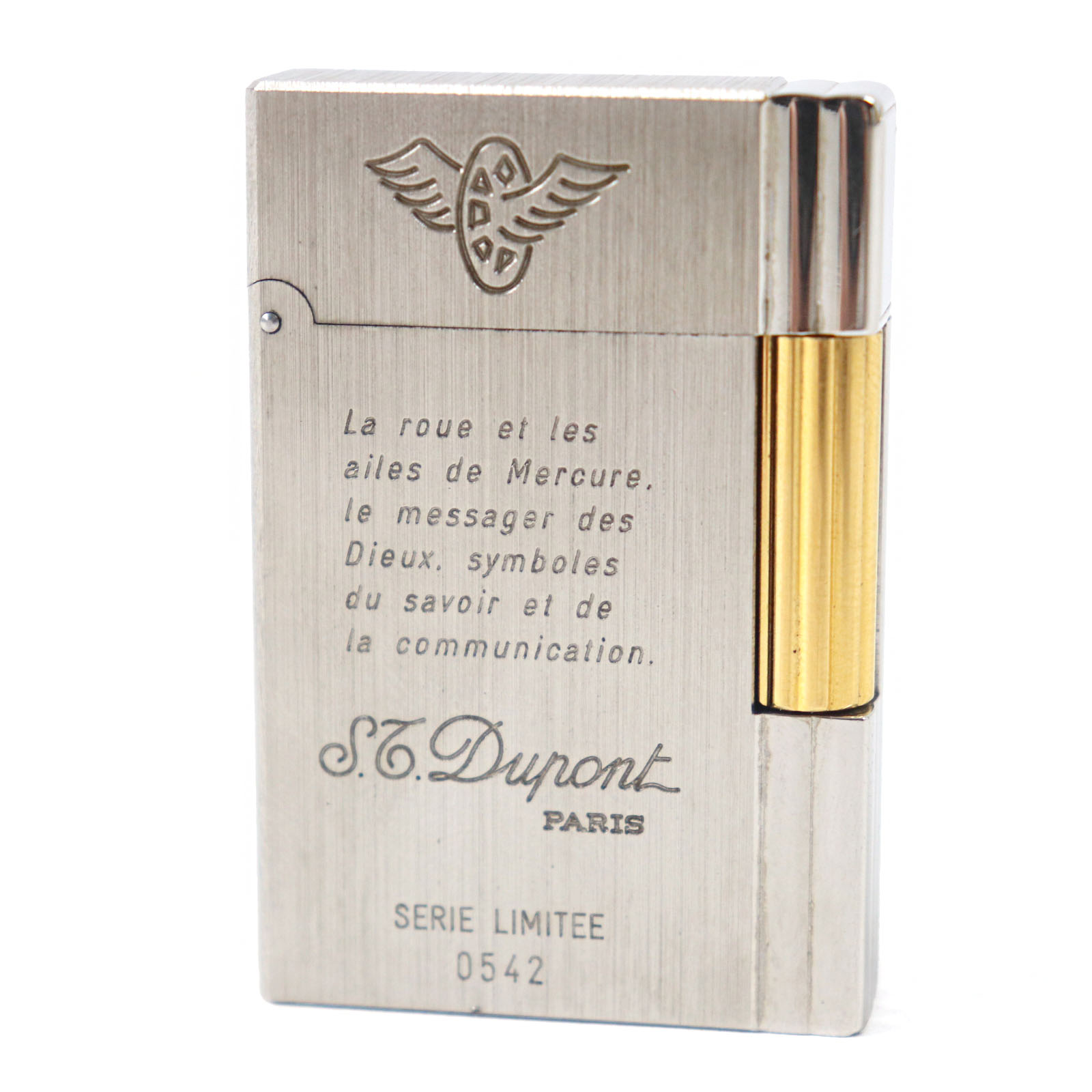 着火確認済 2000本限定 デュポン アフリカ ギャッツビー ガスライター S.T. Dupont - 良品□S.T.Dupont/エステーデュポン ギャッツビー