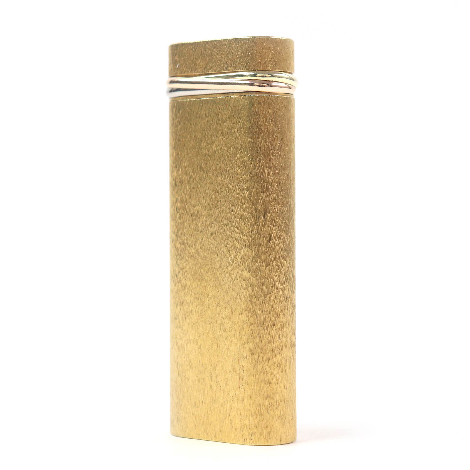 Cartier カルティエ トリニティ スリーカラー ゴールド ライター 楽天市場】【中古】Cartier カルティエ トリニティ ガスライター