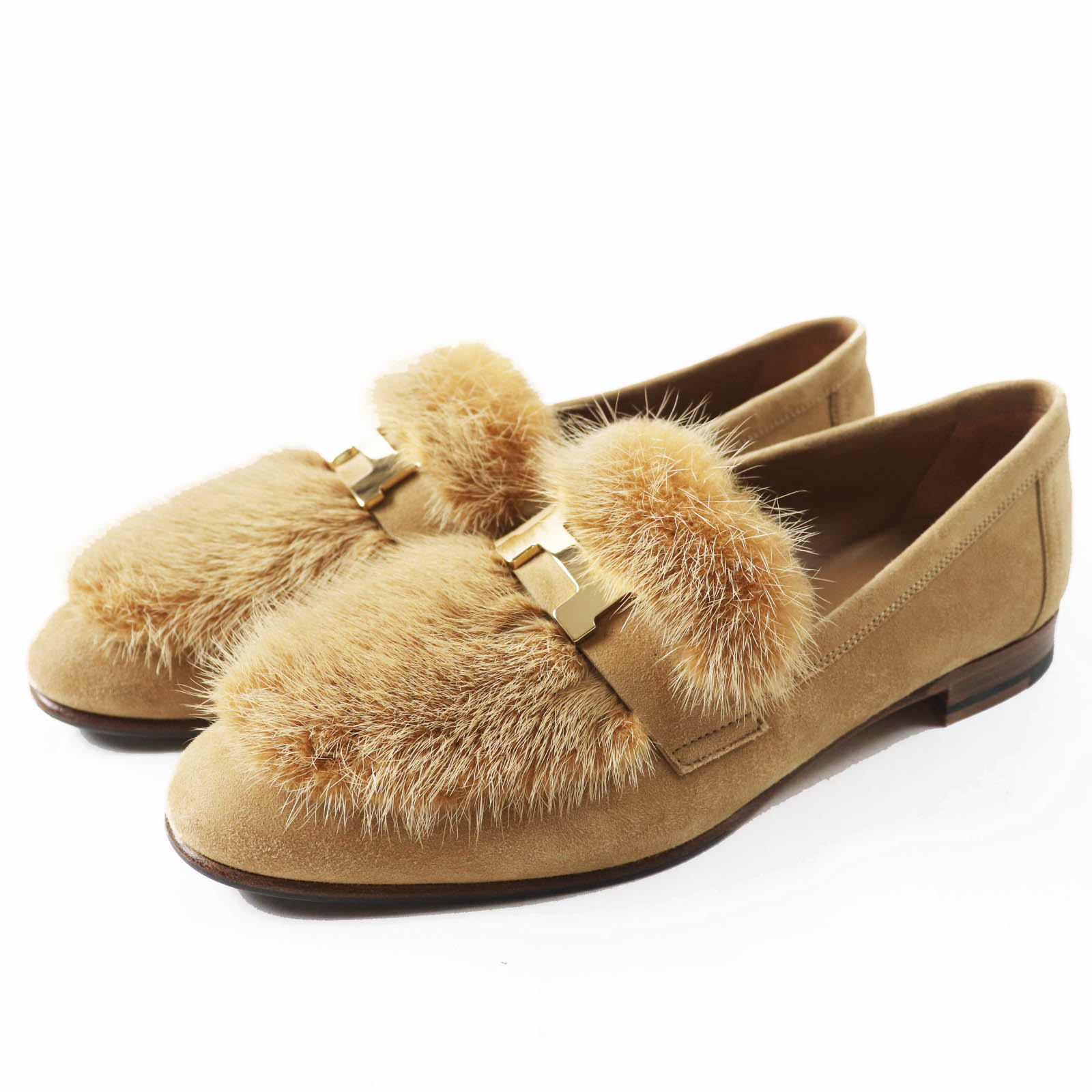 楽天市場】エルメス モカシン パリ スエード レディースサイズ38