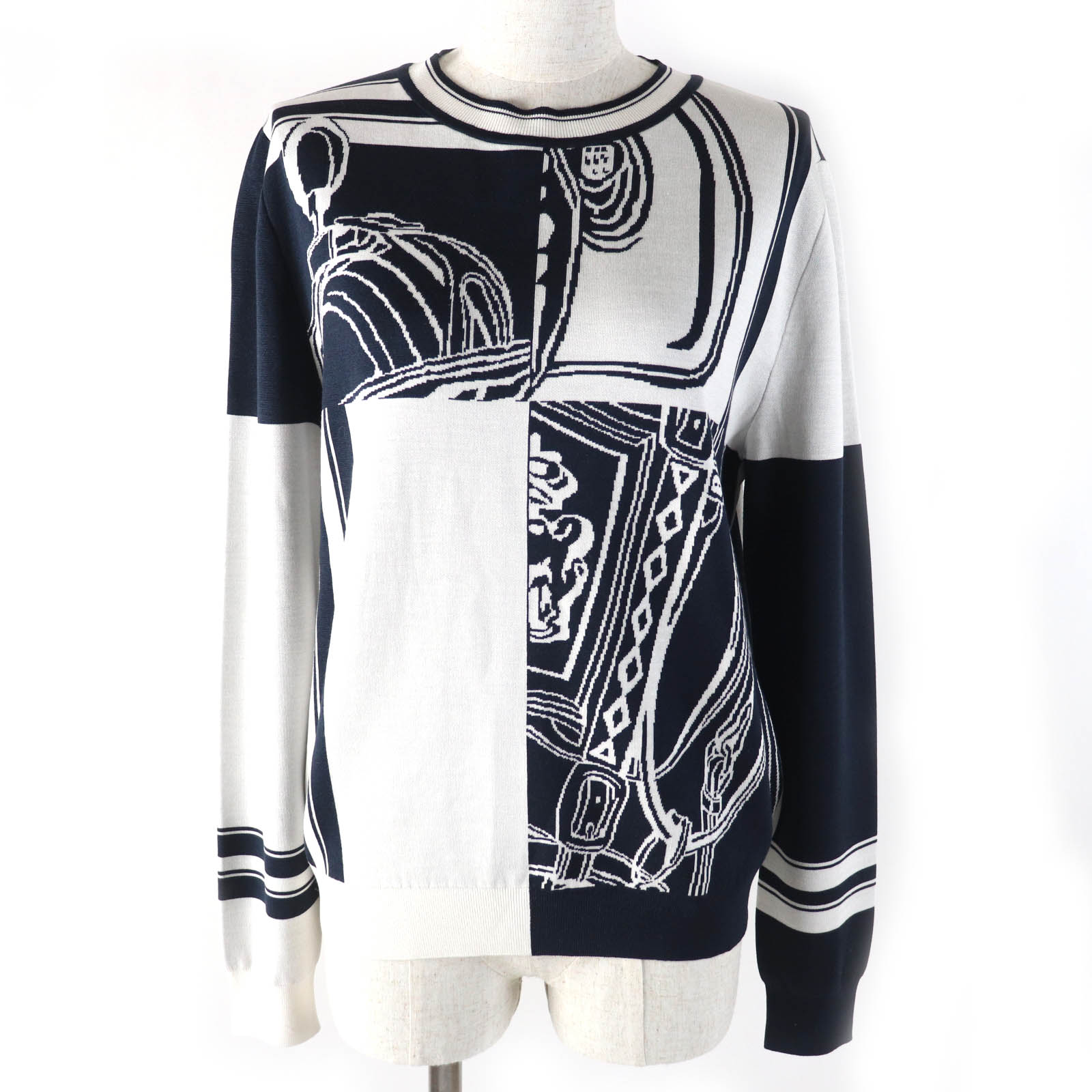 HERMES 太陽、占星術 長袖シャツ HERMES 太陽、占星術 長袖