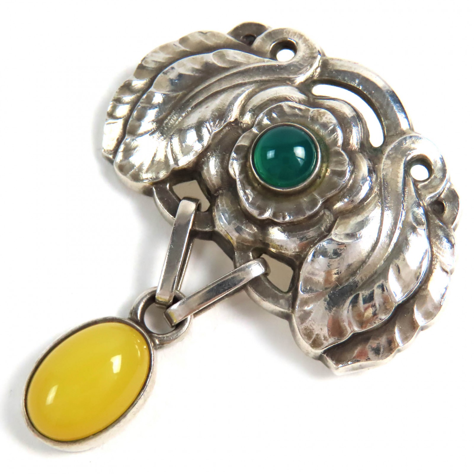 ジョージジェンセン　ブローチ217A ムーンライトグレープ ジョージジェンセン ブローチ 217A ムーンライトグレープ 葡萄