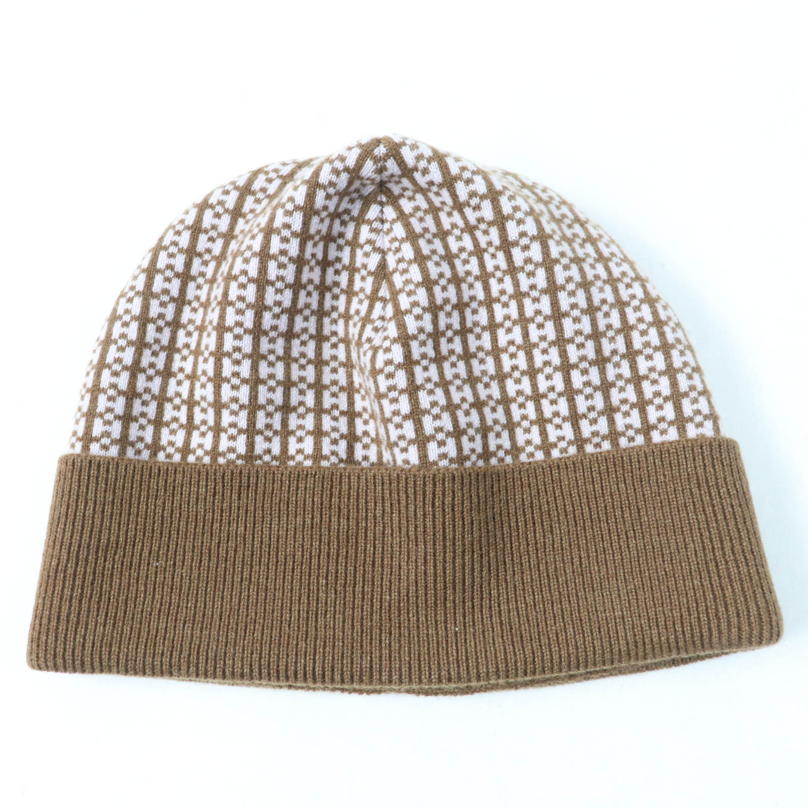 楽天市場】HERMES エルメス Hロゴ ニット 帽子 ニットキャップ