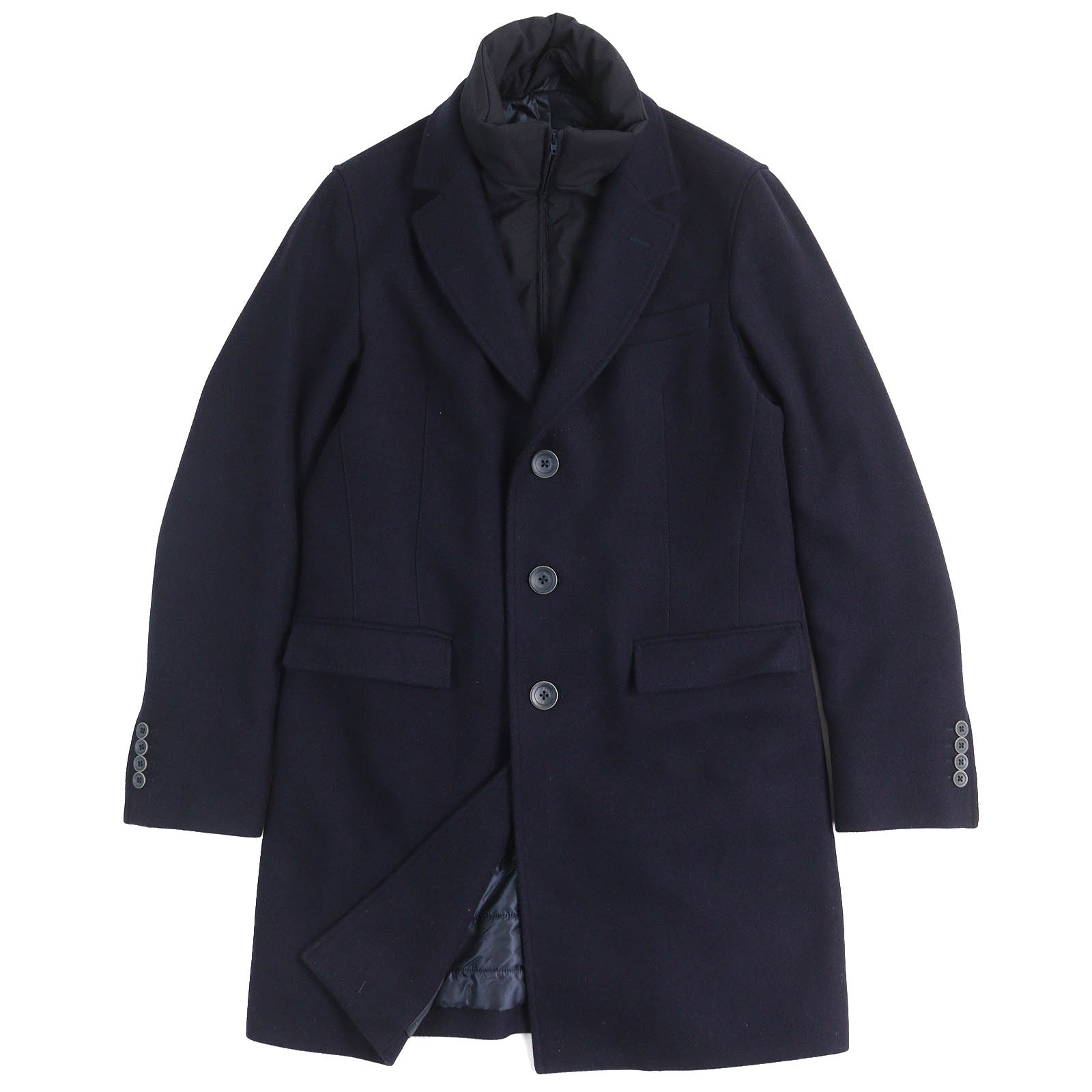 ダンヒル　カシミヤ100%ロングコート 黒 ダンヒル カシミヤ100% ロングコート ダンヒル カシミヤ100