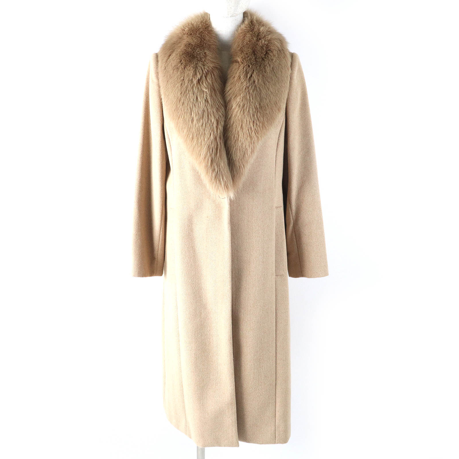 【最高級】レオナール カシミヤ100% ミンクファー ジャケット レオナール カシミヤ100% ミンク 未使用経過品 LEONARD