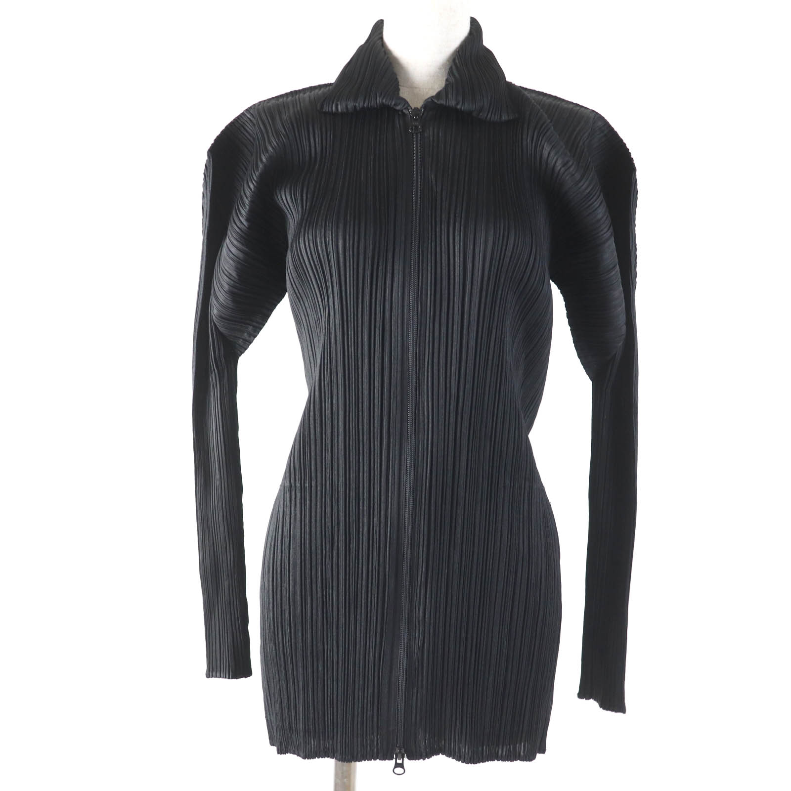 美品　ISSEY MIYAKE プリーツプリーズ　ジャケット　シャツジャケット HOMME PLISSE ISSEY MIYAKE/オム プリッセ イッセイ ミヤケ