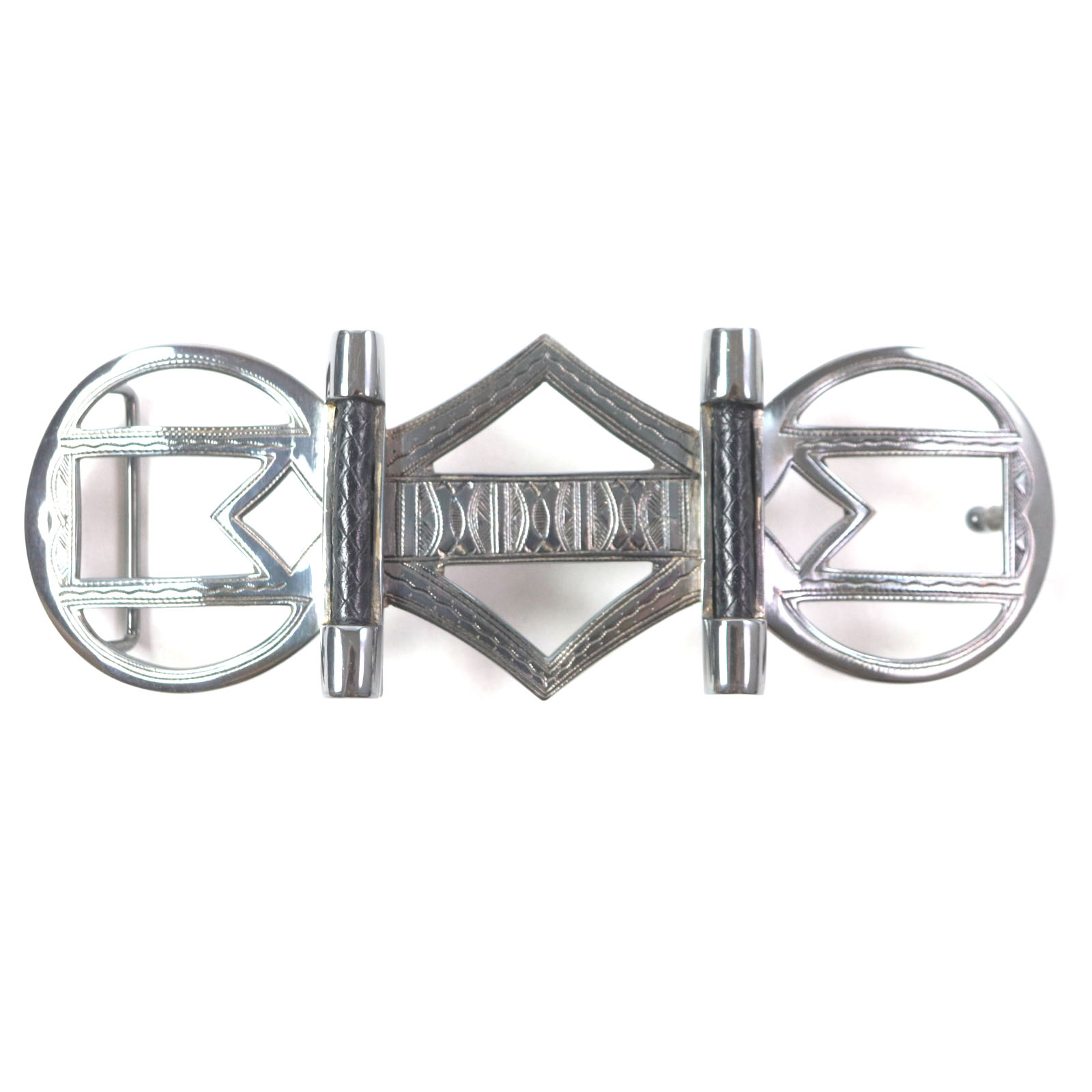 トゥアレグ HERMÈSバックル シルバー手彫り HERMES 美品○HERMES エルメス Tuareg トゥアレグ 希少