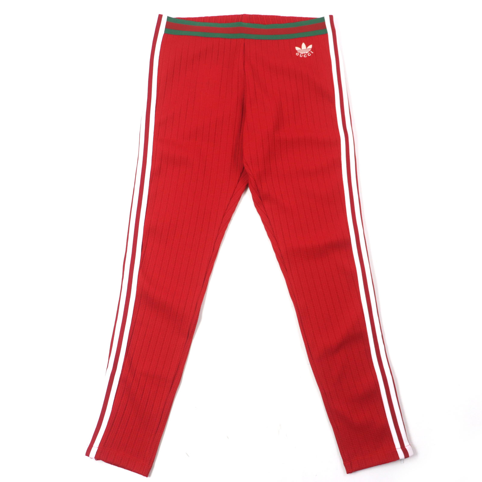 着用回数一度のみ　GUCCI adidas コラボ　ライン　パンツ 楽天市場】GUCCI×adidas グッチ×アディダス トレフォイル