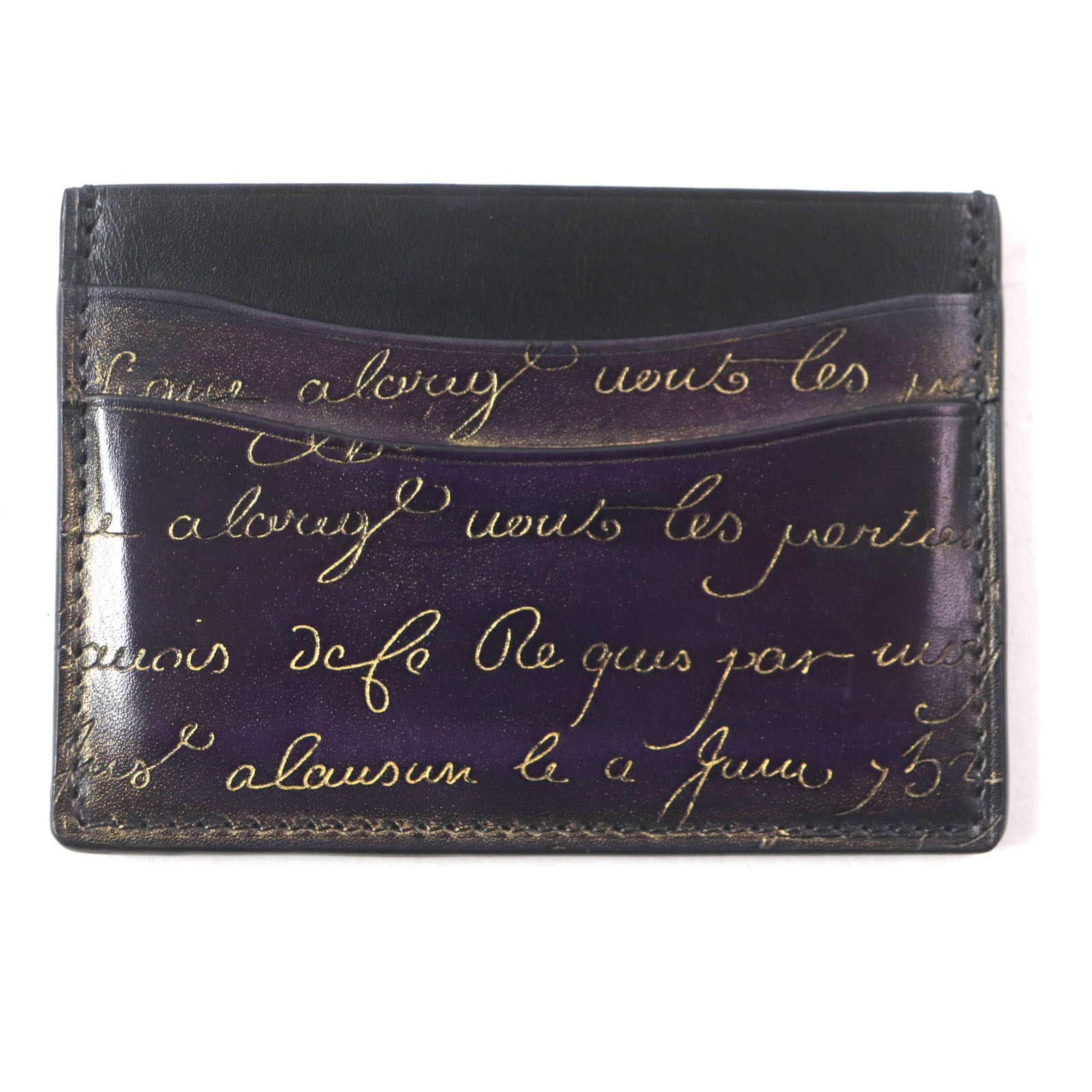 楽天市場】【箱・布袋付】BERLUTI ベルルッティ カードケース