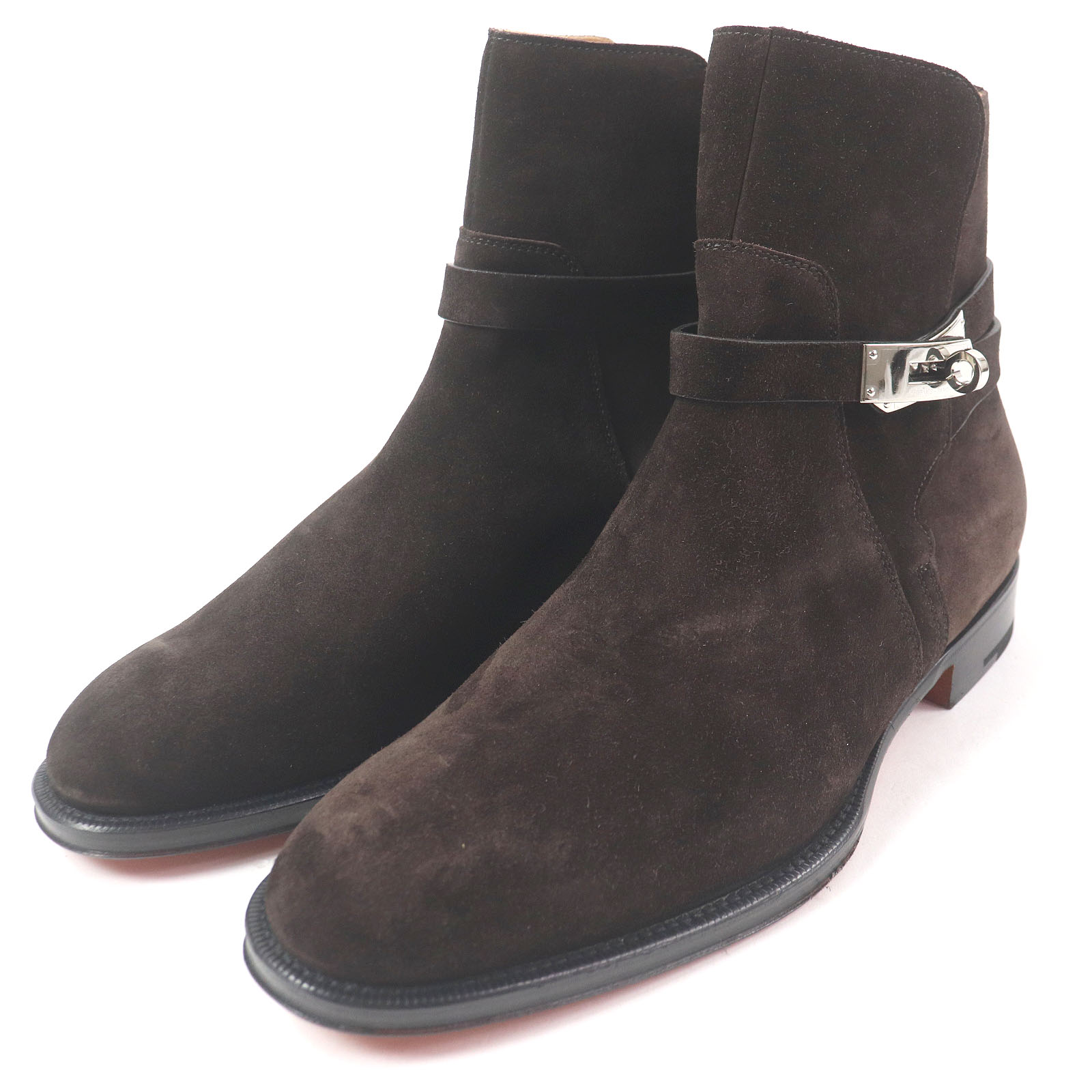 楽天市場】エルメス Hermes エクスリブリス ショートブーツ サイド