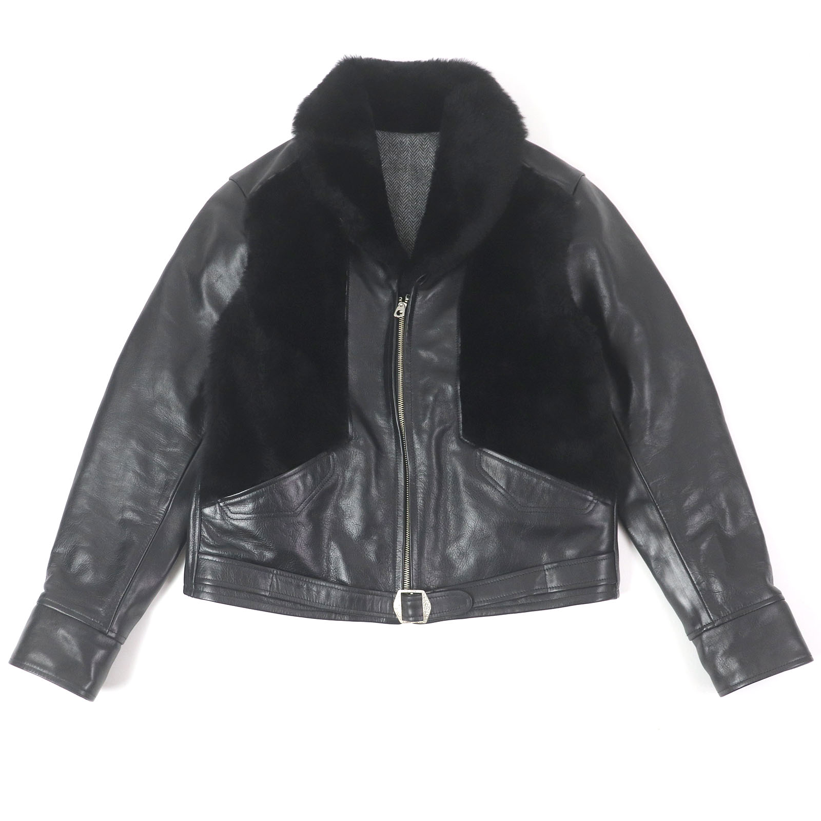 楽天市場】DAPPER'S ダッパーズ ホースハイド シングル ジップフロント