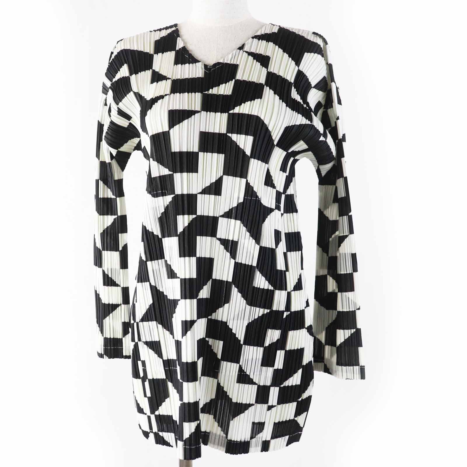 楽天市場】プリーツプリーズイッセイミヤケ PP83-JT672 チュニック 3