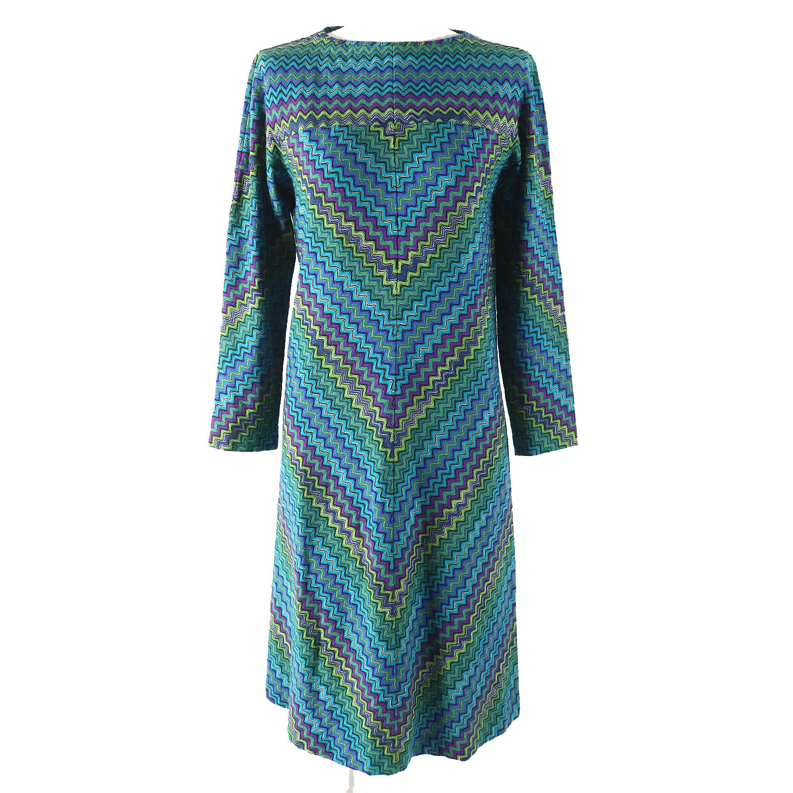 MISSONI ミッソーニ ゼブラ柄 スカート 44　L相当　マルチカラー 楽天市場】MISSONI ミッソーニ ニットワンピース 良好 大きい