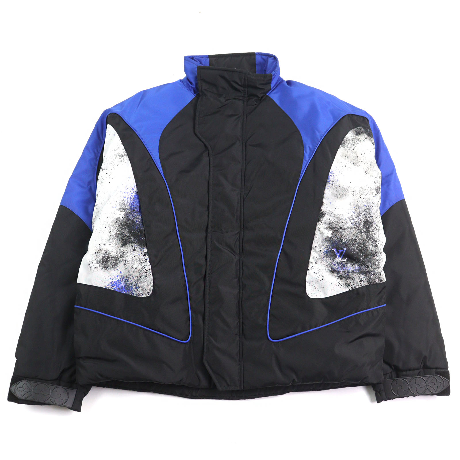 LOUIS VUITTON ヴィトン シルクハーフジップ ジャケット 34 LOUIS VUITTON】ルイヴィトン『NIGO モノグラム パッチワーク