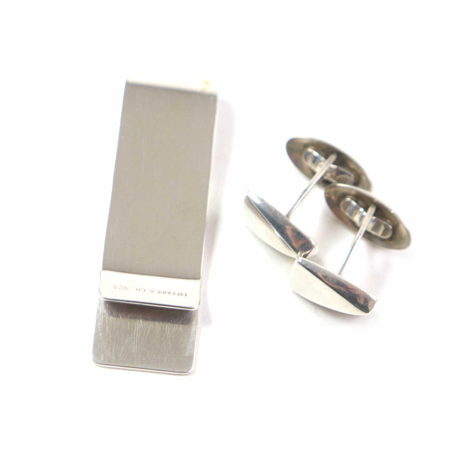 楽天市場】良品▽TIFFANY&Co. ティファニー SV925 ロゴ マネークリップ