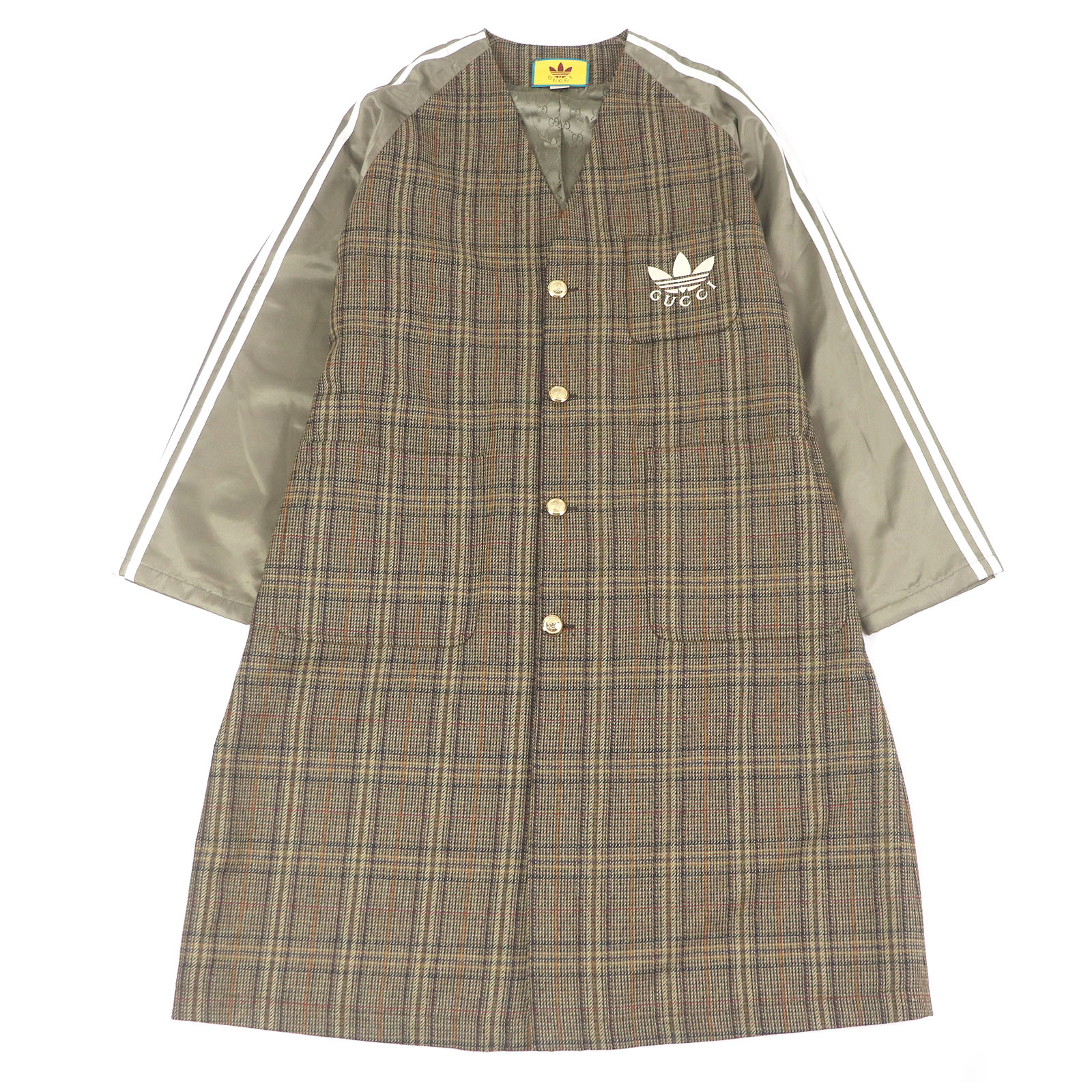 GUCCI ノーカラージャケット ベージュ 2025年最新】GUCCI ノーカラージャケットの人気アイテム - メルカリ