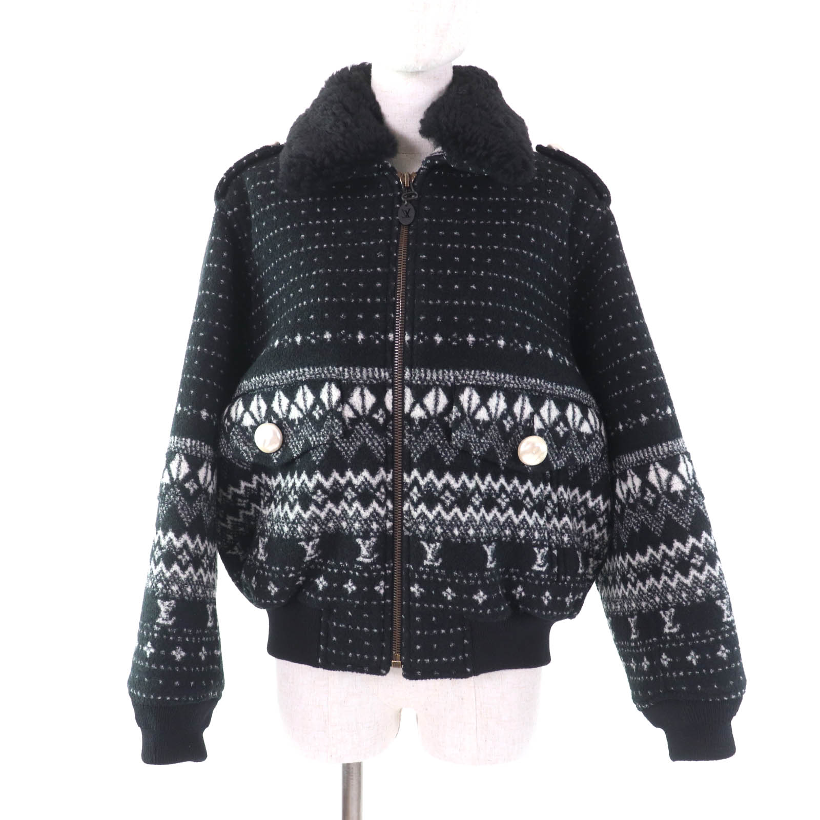 LOUIS VUITTON ダミエ ジャケット ルイヴィトン 34 LOUIS VUITTON ルイ・ヴィトン 1A8WBK 国内正規品 ディストー
