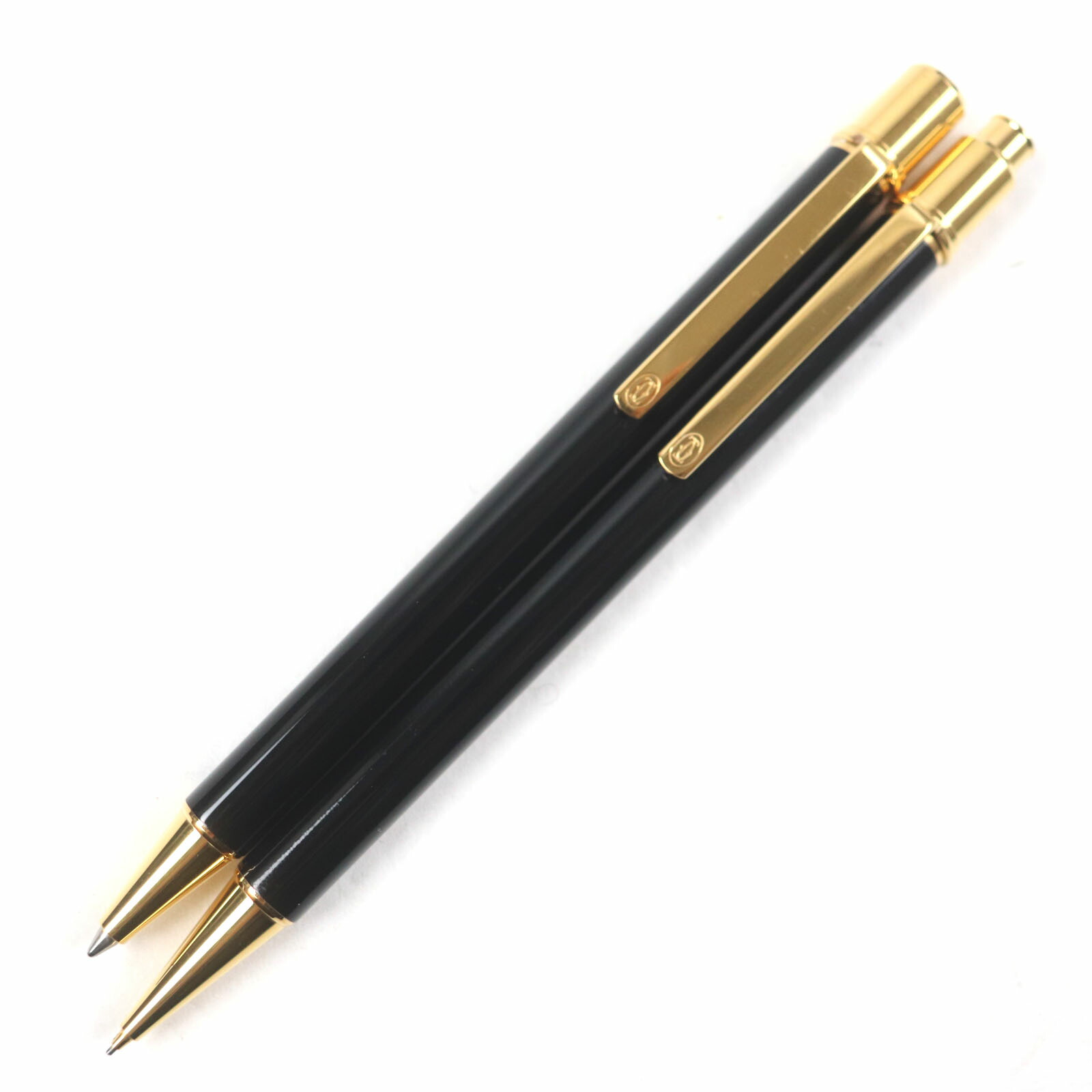Cartier - Cartier カルティエ　ツイスト式ボールペン　ブラック/ゴールド　美品 楽天市場】Cartier カルティエ パンテール ツイストボールペン