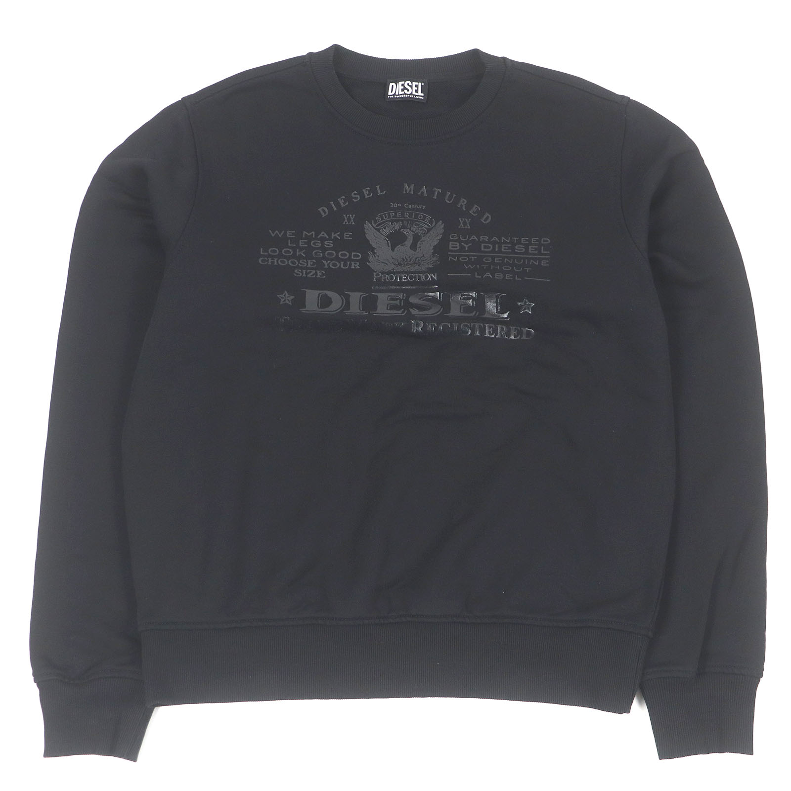 楽天市場】DIESEL ディーゼル Logo Sweatshirts スウェットシャツ