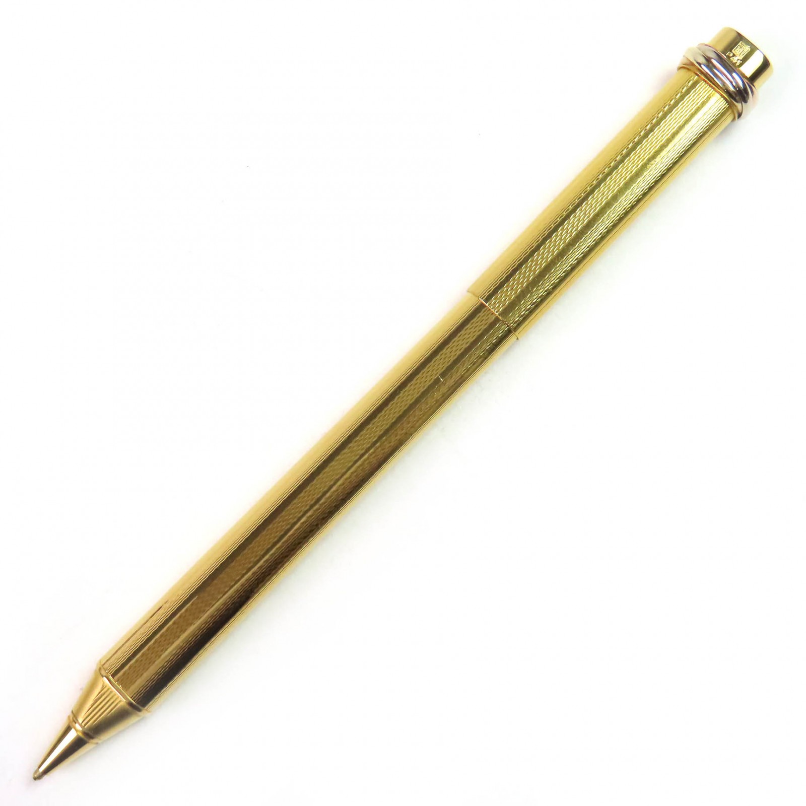 楽天市場】Cartier CRMXE0QJ6WBALLPOINT REFILL BRASS BLUE M