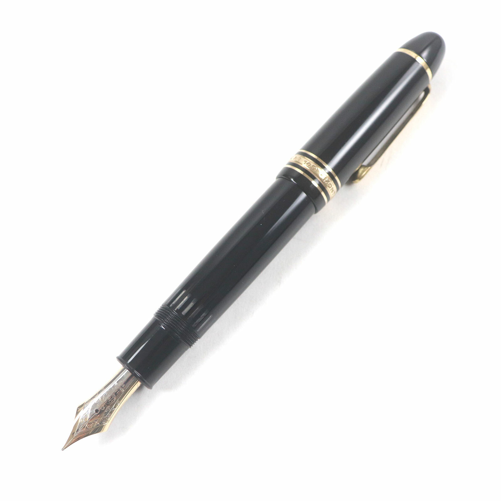 Montblanc 万年筆 14kゴールド ブラック ケース付き 楽天市場】MONTBLANC モンブラン 万年筆 マイスターシュテュック