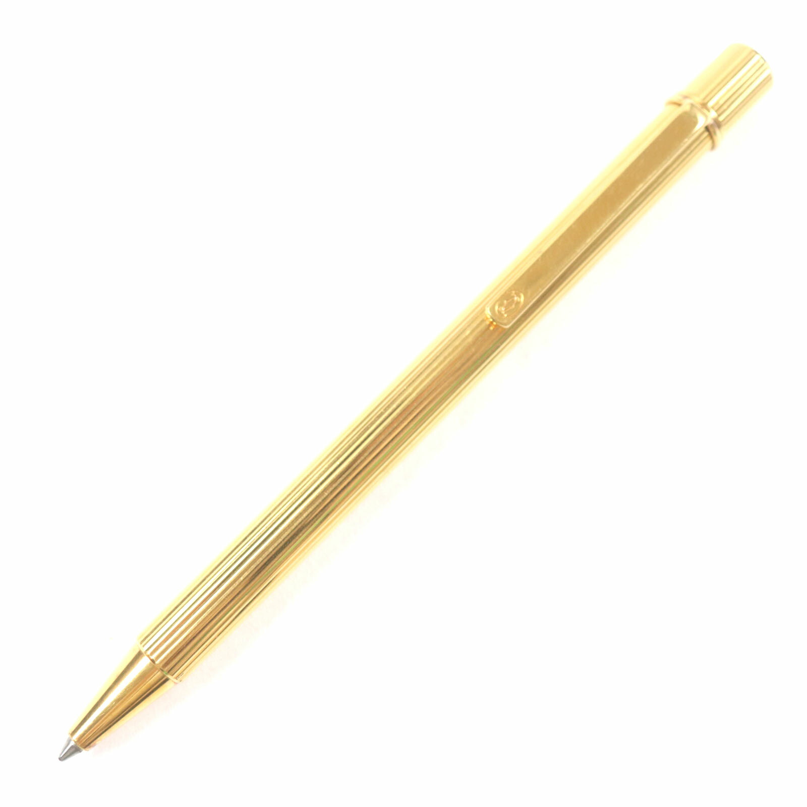 Cartier - 美品△Cartier カルティエ Cドゥ カルティエ ハッピーバースデー 2Cデコール ツイスト式 ボールペン ゴールド ドイツ製 メンズ 筆記確認済み Cartier 美品△Cartier カルティエ Cドゥ ハッピーバースデー 2C