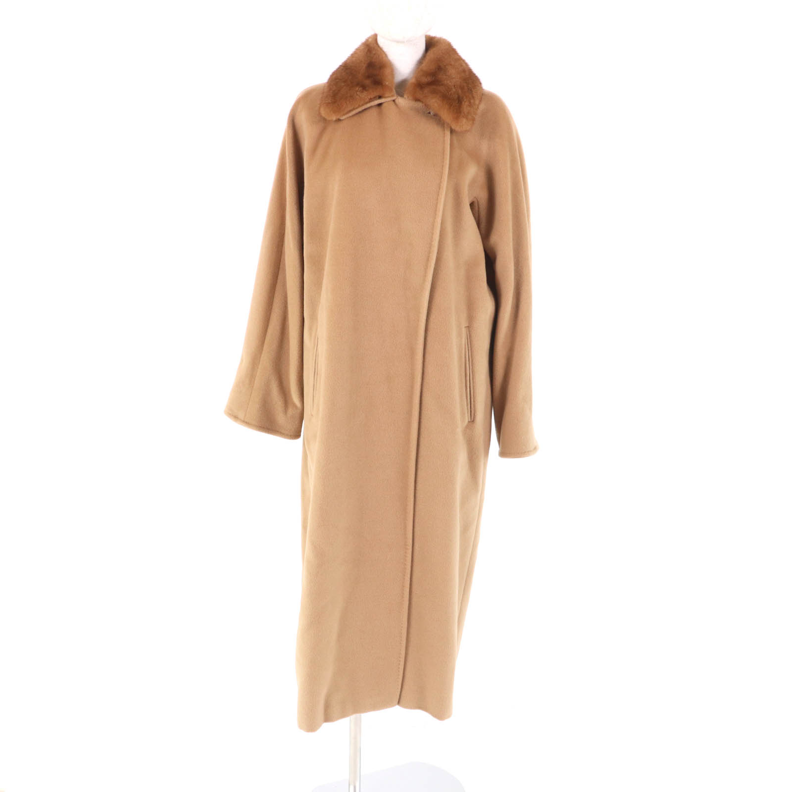 楽天市場】【マックス マーラ】Max mara ミンクファー キャメル ロング