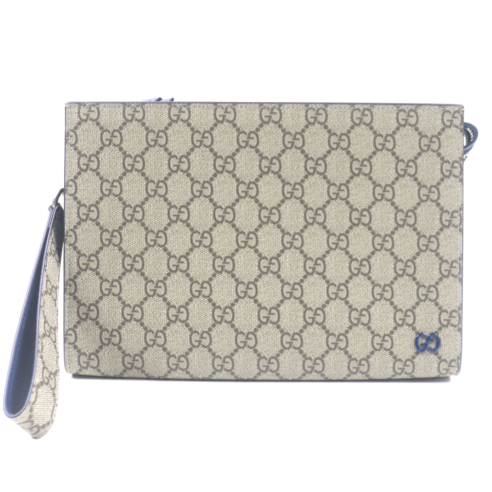 [正規・未使用品] グッチのラム革レザーポーチ、箱付き GUCCI 未使用 グッチ チケットケース パスポートケース 290598