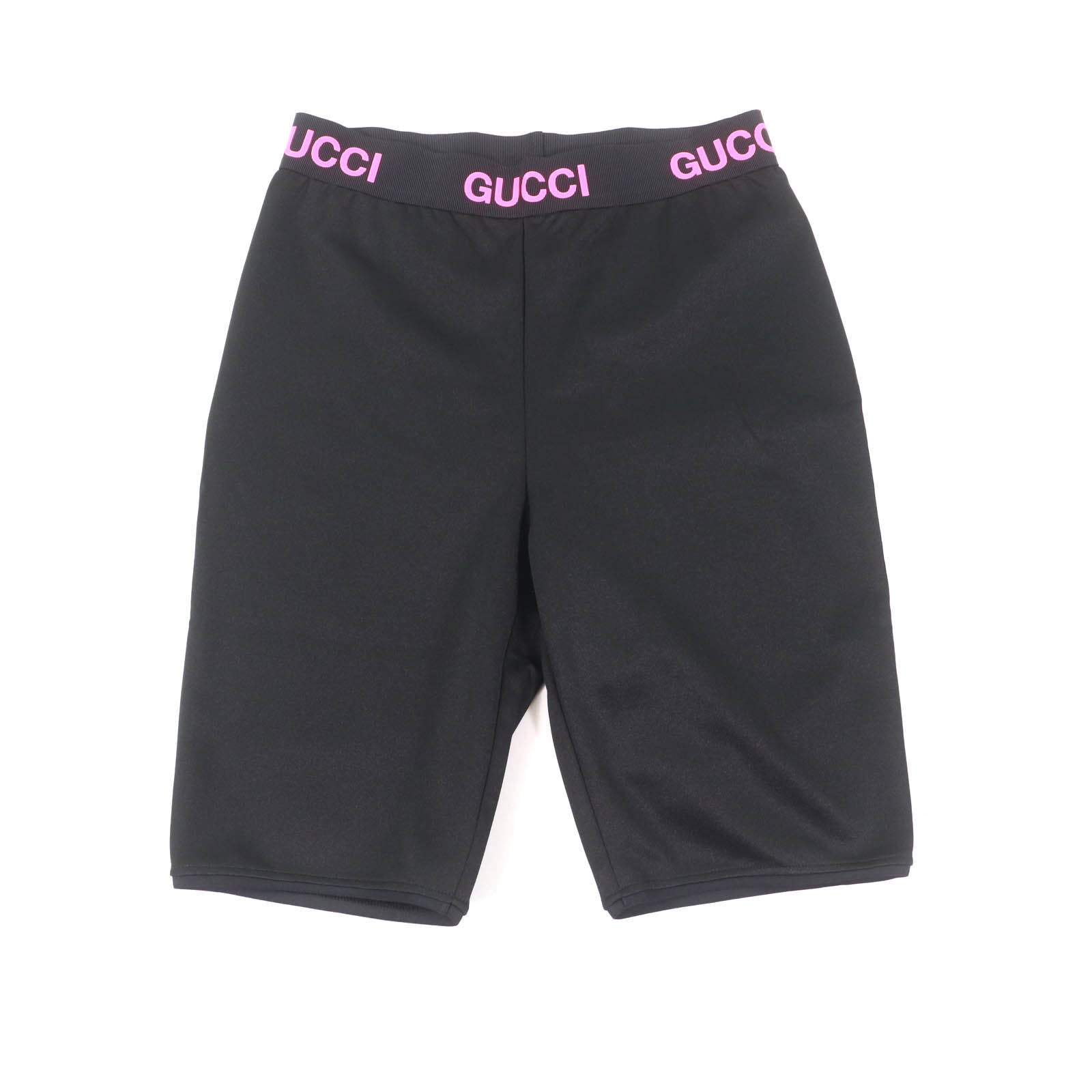 未使用品★GUCCI グッチ 22SS 688421 ロゴデザイン バイカーショーツ レギンスハーフパンツ ブラック S イタリア製 正規品 レディース【中古】|衣類&ブランドリサイクル GREEN