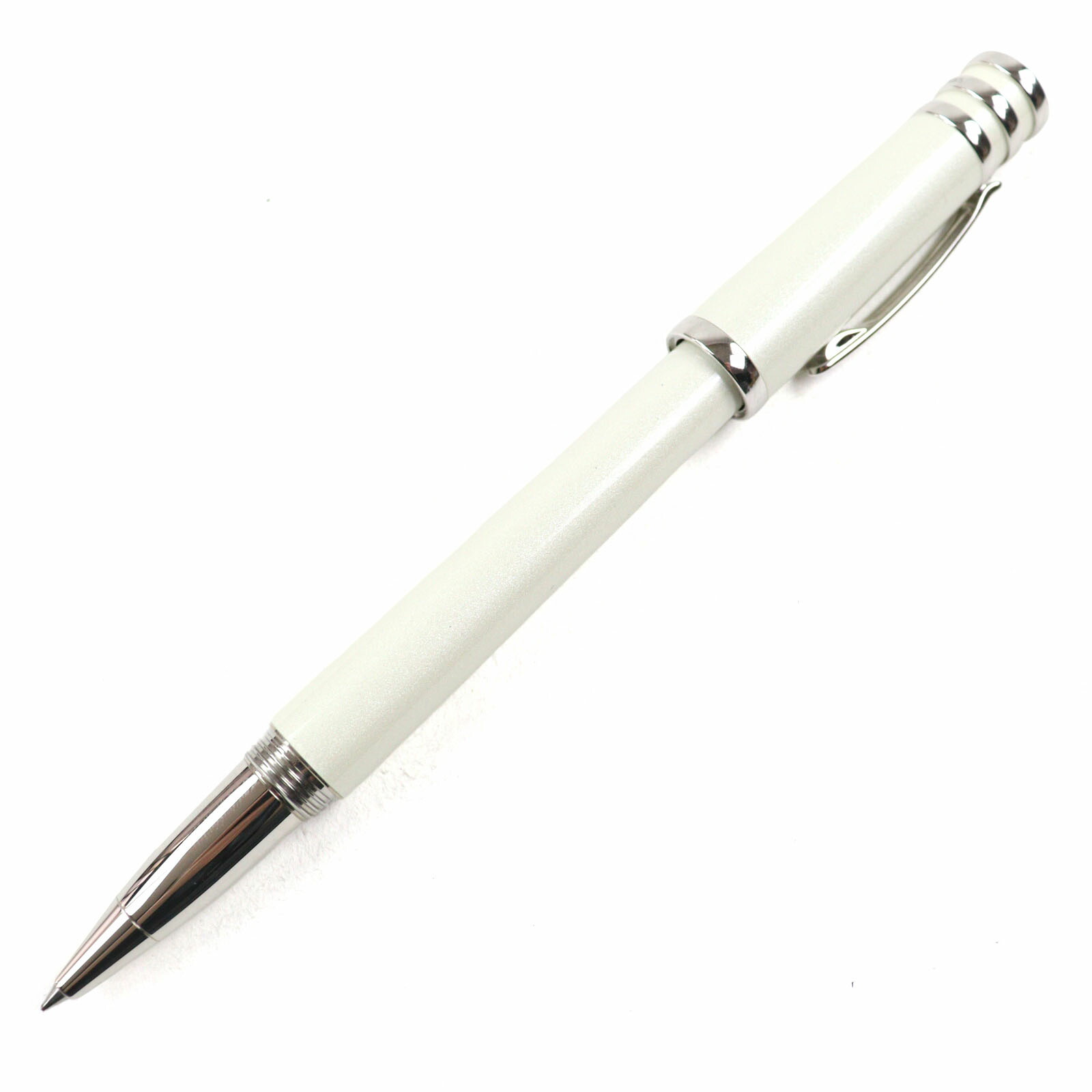 美品カルティエ　ボールペン CARTIER BALLPOINT PEN WITH WATCH AND CALENDAR – TIMEANAGRAM