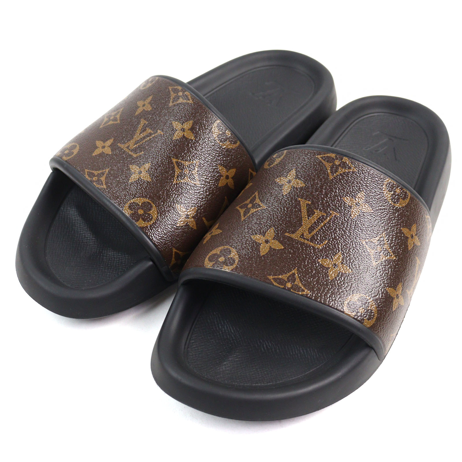 ルイヴィトン　ラバー×レザー　ビーチサンダル　サイズ8 楽天市場】LOUIS VUITTON ルイ ヴィトン ダミエ ビーチサンダル