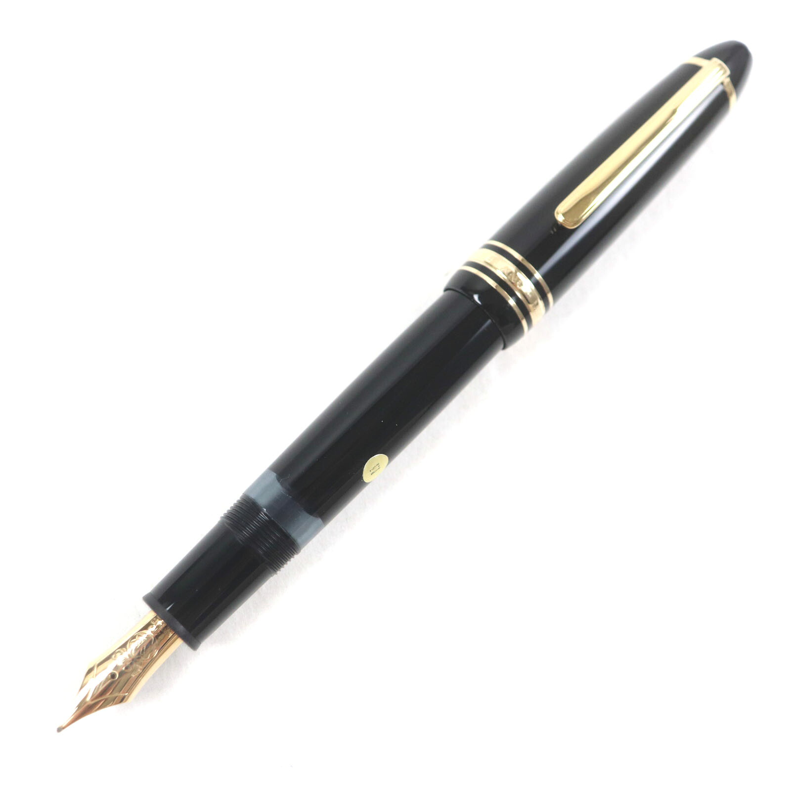 極美品▼MONTBLANC モンブラン マイスターシュテュック 146 14K Mニブ ホワイトスター 万年筆 ブラック ゴールド ドイツ製 メンズ【中古】｜衣類＆ブランドリサイクル GREEN