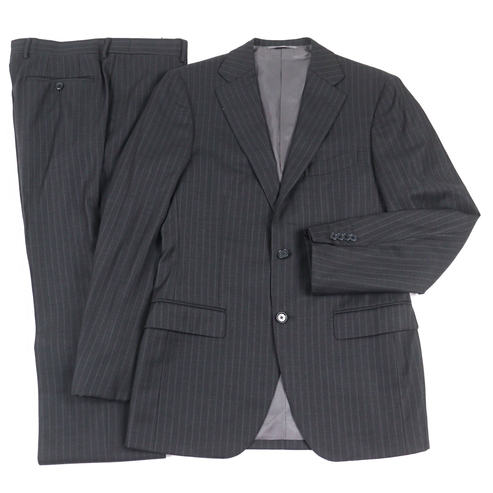 美品✨BEAMS F　ビームスエフ　スーツ　セットアップ　段返り　3B　カシミヤ 美品✨BEAMS F ビームスエフ スーツ セットアップ 段返り 3B カシミヤ