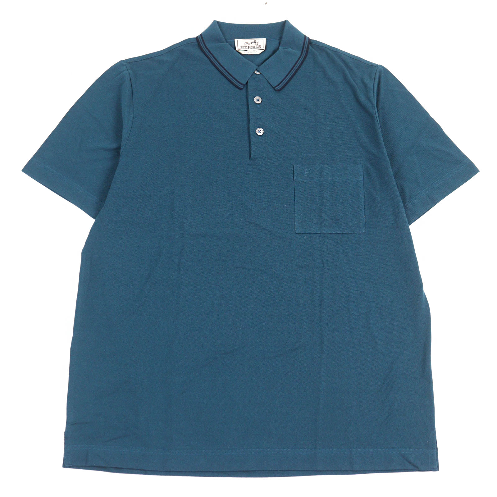 HERMES 極美品 コットン ポロシャツ M 楽天市場】極美品□HERMES エルメス 23SS コットン100% 総柄