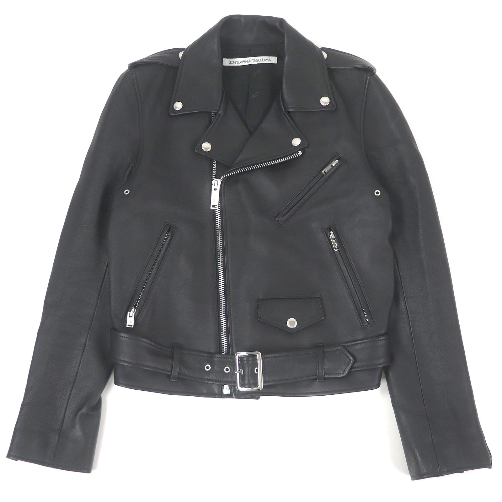 未使用級 ジョンローレンスサリバン ダブルライダース ラムスキン 34 S 未使用級 ジョンローレンスサリバン ダブルライダース ラムスキン 34 S