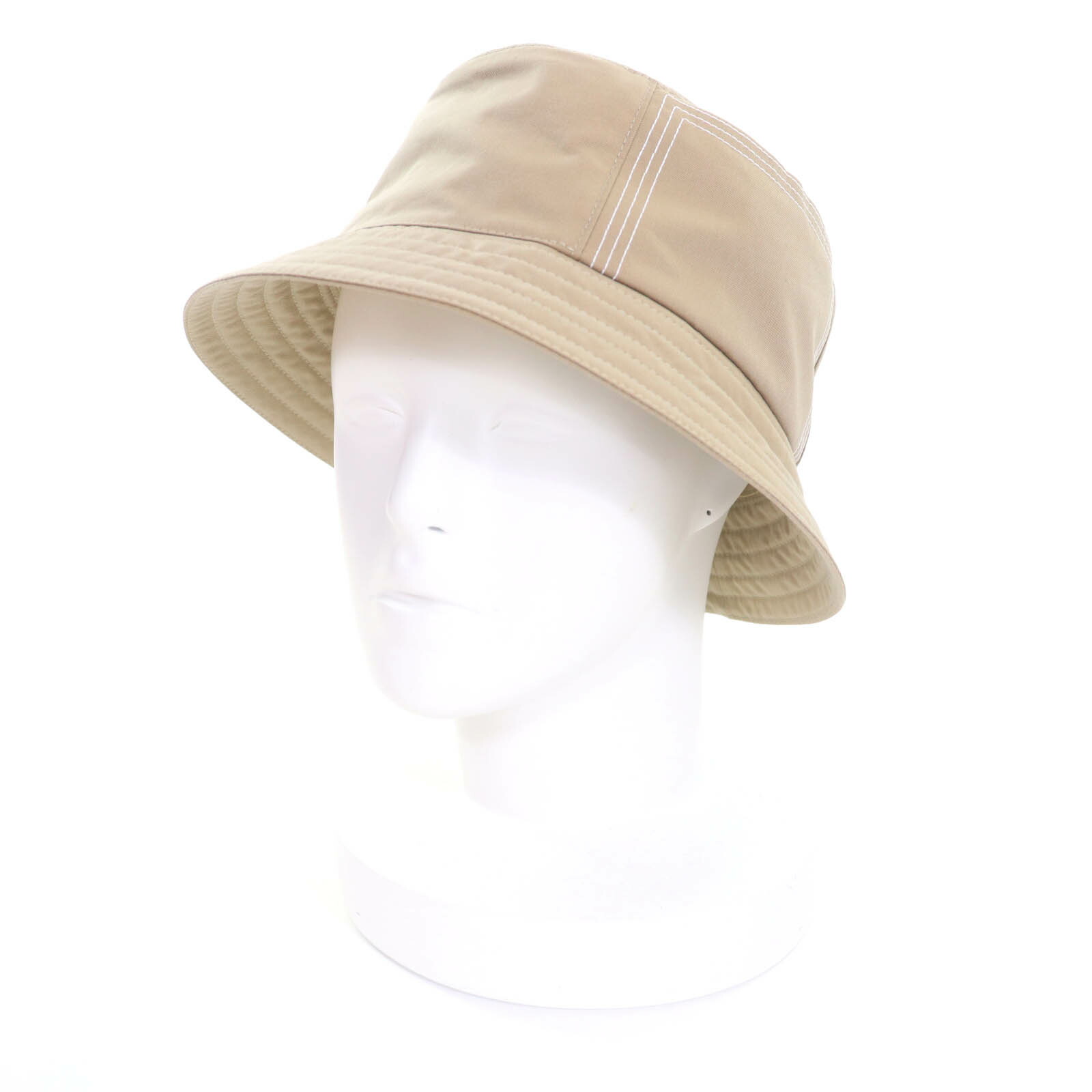 未当て嵌める品★HERMES エルメス Fred Stitch フレッド スティッチ 裏地リネン100％ Beige Trench 2025年3月買いもとめる品 H刺しゅう入り口・入口 井戸釣瓶かぶり笠 かぶり笠 59 箱・保護すること袋付き添い人 フランス共和国製 メンズ【中古】