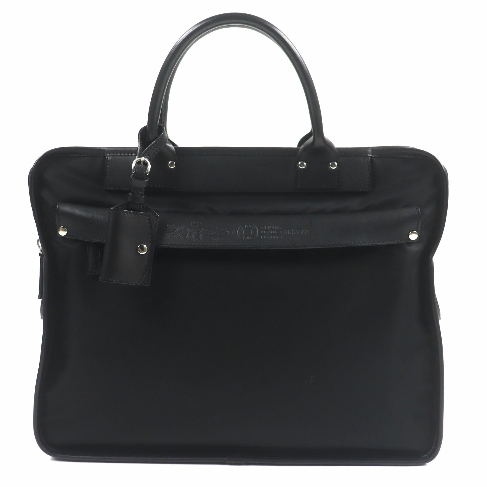 【美品】Felisi フェリージ ブリーフケース ダークネイビー グレインレザー フェリージのブリーフケース | 送料無料|BLACK | DANJO 公式