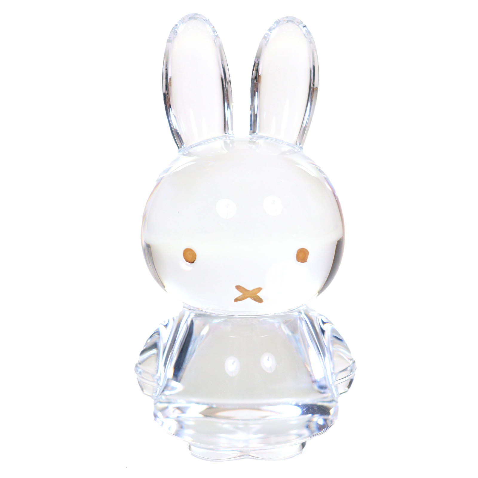 美品　Baccarat　バカラ　クリスタル　うさぎ　動物　フィギュリン　オブジェ バカラ Baccarat 置物 うさぎ ラビット クリスタル フィギュリン
