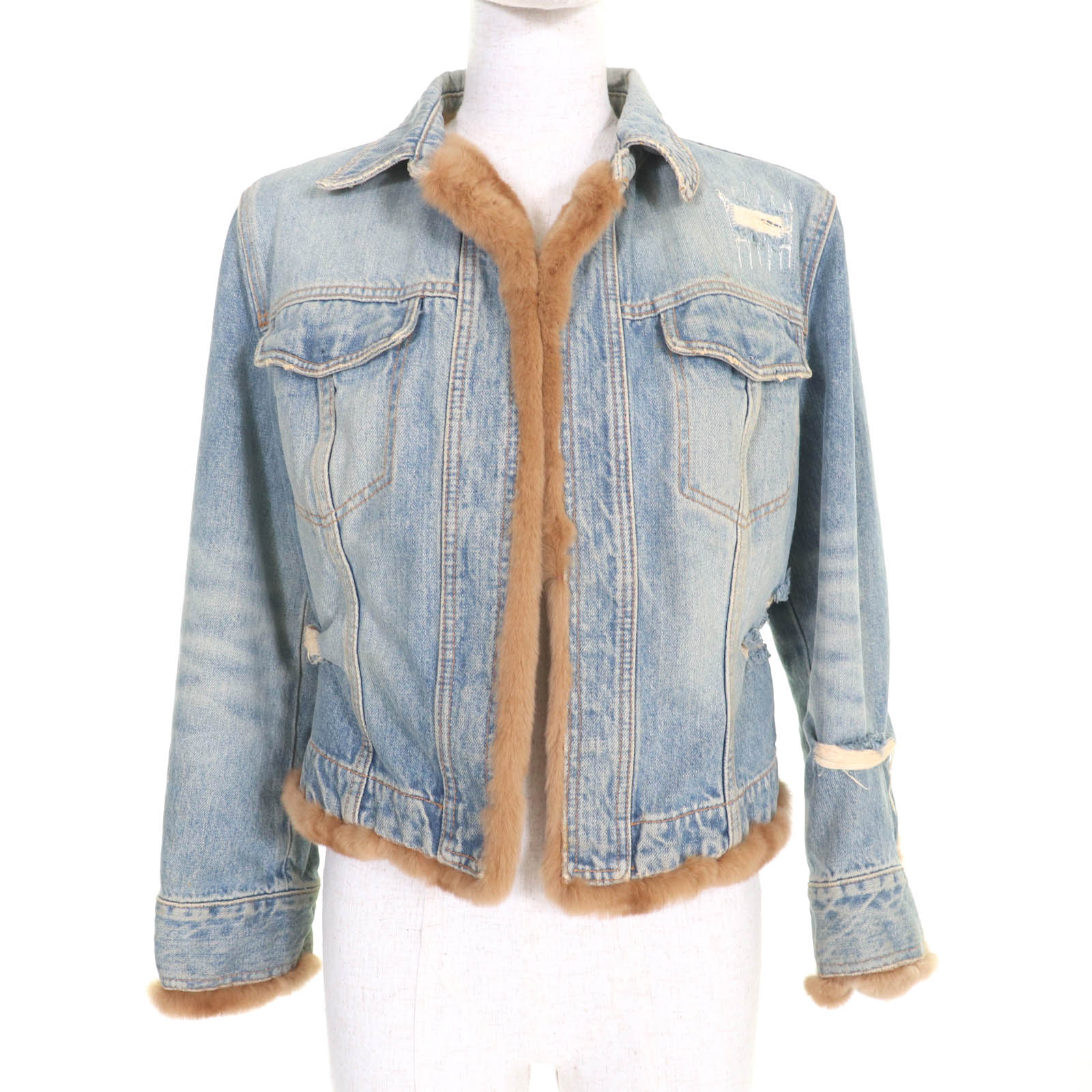 ケ*イ様 ドルチェアンドガッバーナ レディース 薔薇デニムジャケット