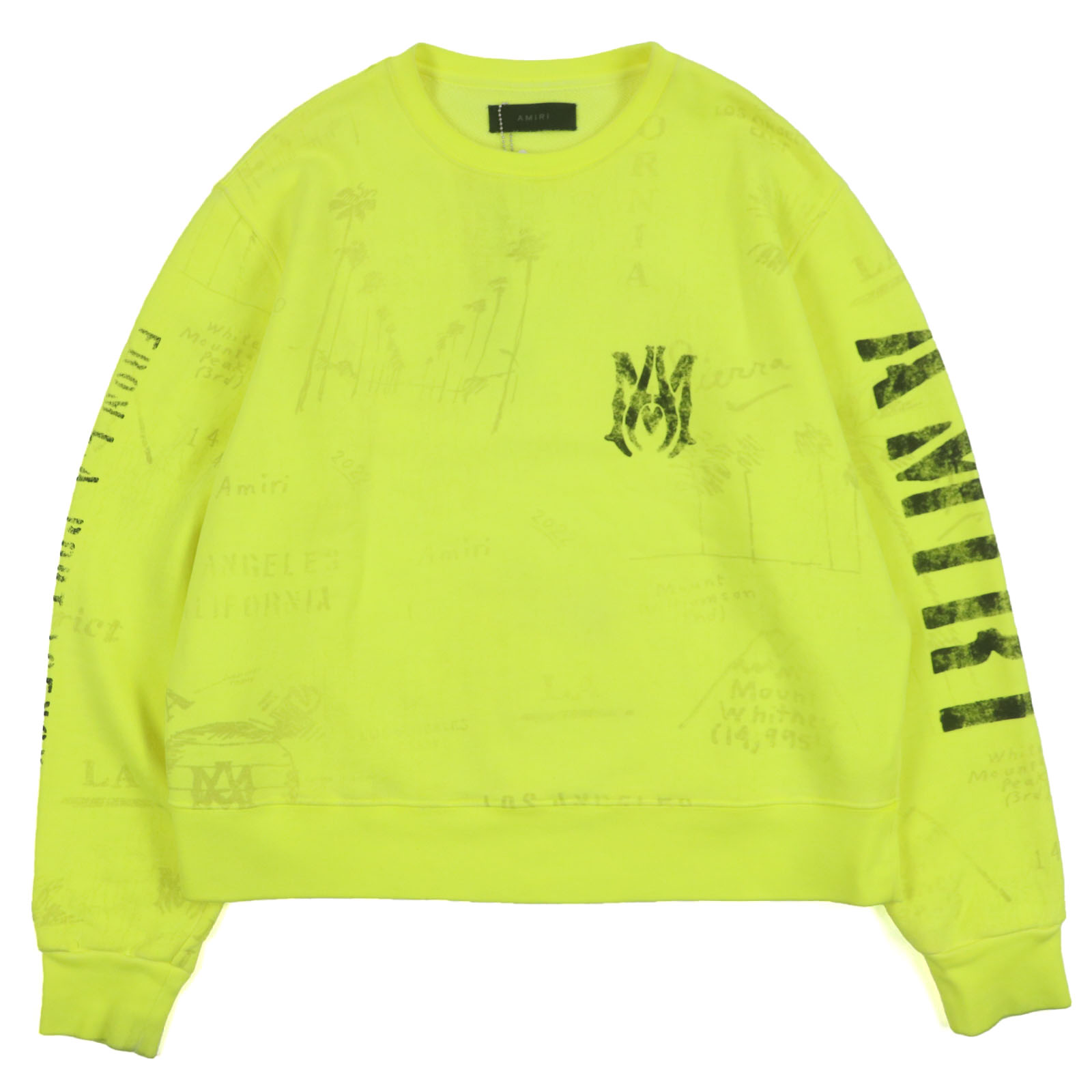 Amiri アミリ スウェット　トレーナー　クルーネック 楽天市場】AMIRI アミリ スウェット トレーナー AMJYCW1038 黒