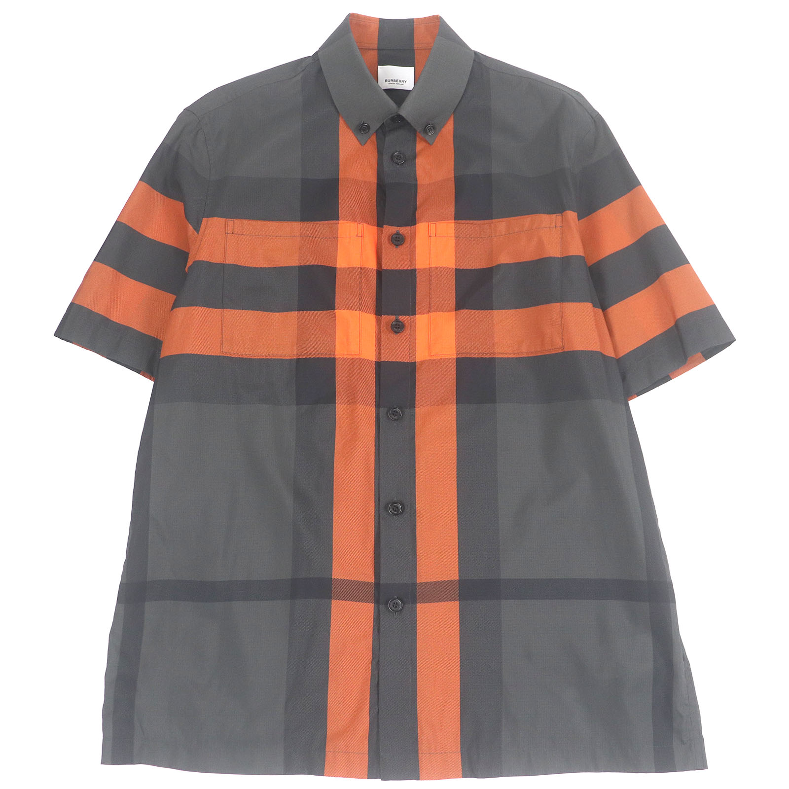 BURBERRY(バーバリー ) チェック柄 半袖 BURBERRY (バーバリー) バーバリーチェックカラー 半袖 ポロシャツ