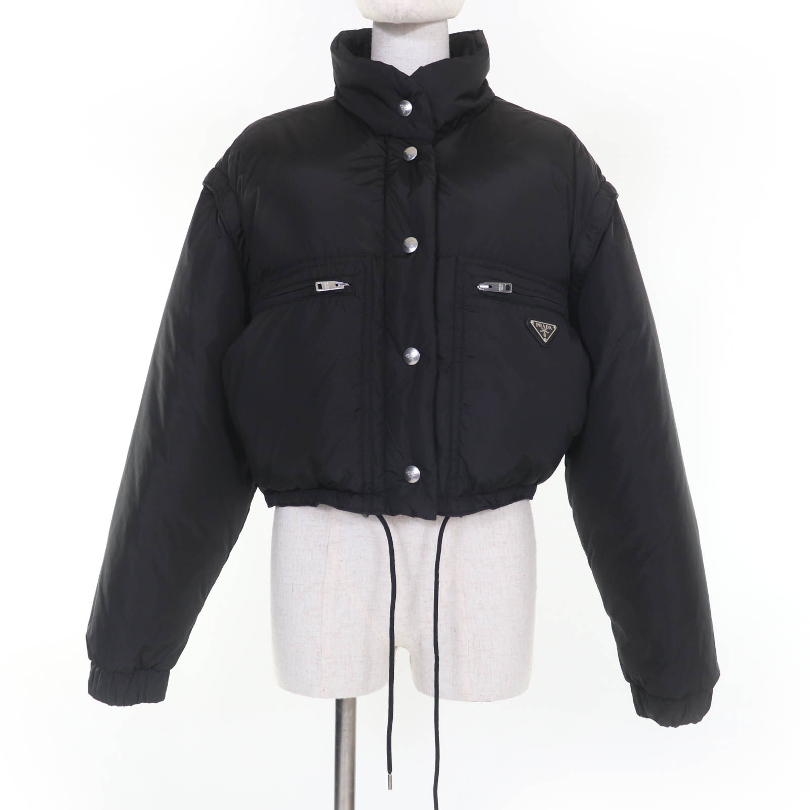 楽天市場】プラダ ダウンジャケット コート リナイロン トライアングル