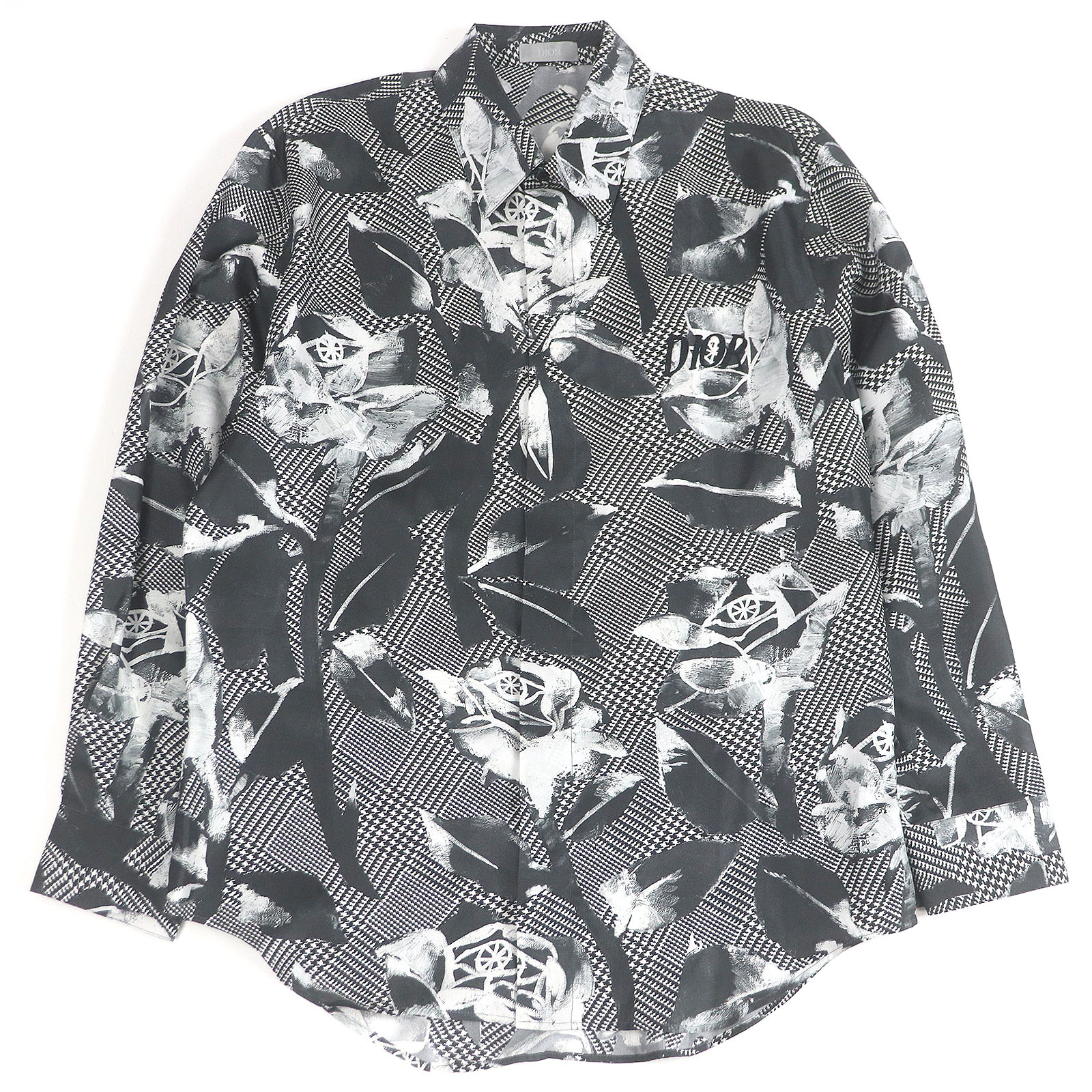 美品▼DIOR ディオール 19C545A5797 CDダイヤモンドツイルシルクシャツ 比翼仕立て ロゴ入りボタン ショートスリーブ 半袖 41 正規品 楽天市場】美品▽DIOR ディオール 19C545A5797 CDダイヤモンドツイル