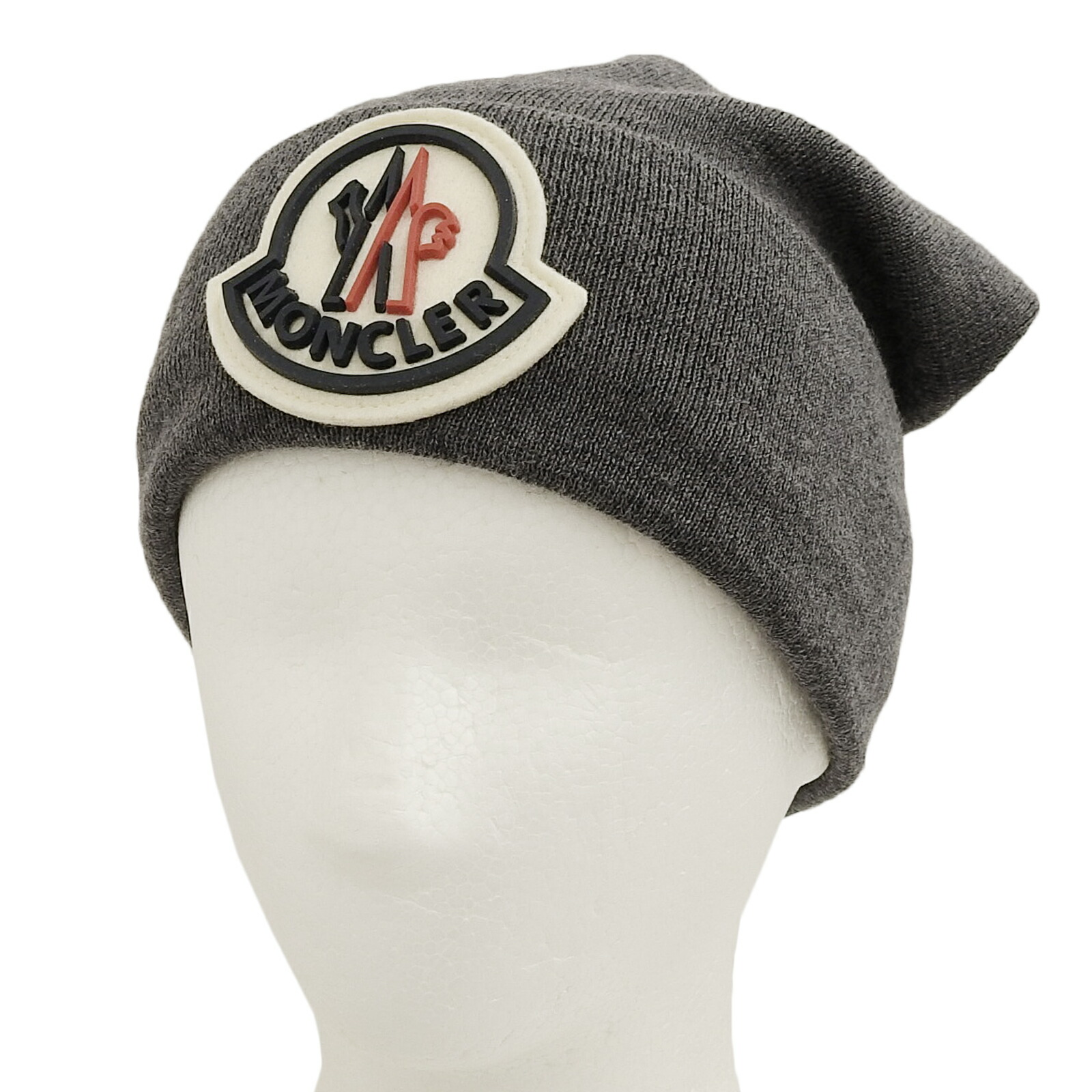 楽天市場】MONCLER モンクレール ワッペン ニット帽 ニット